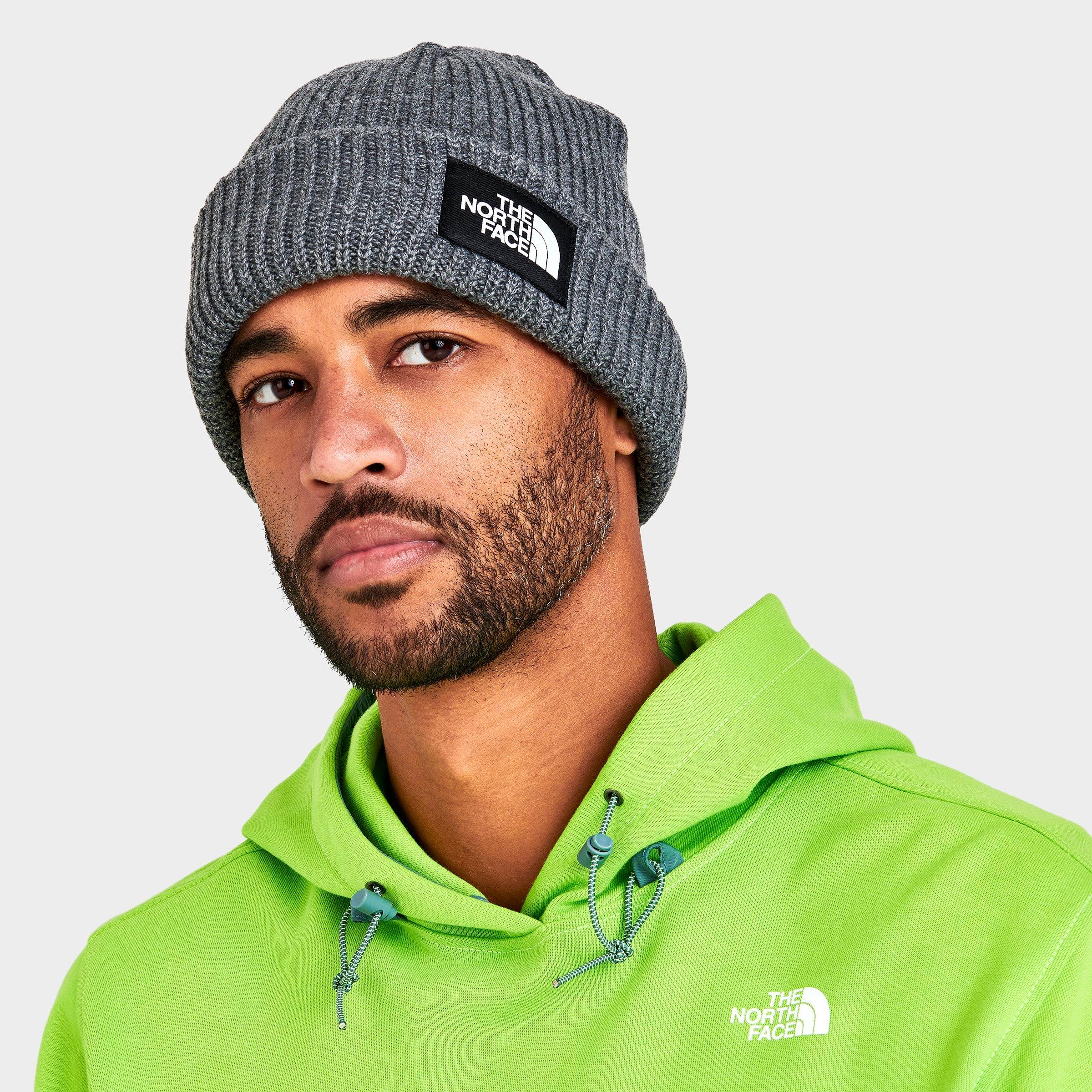 The North Face Inc Salty Lined Beanie Hat In Tnf Medium Grey Heather ModeSens