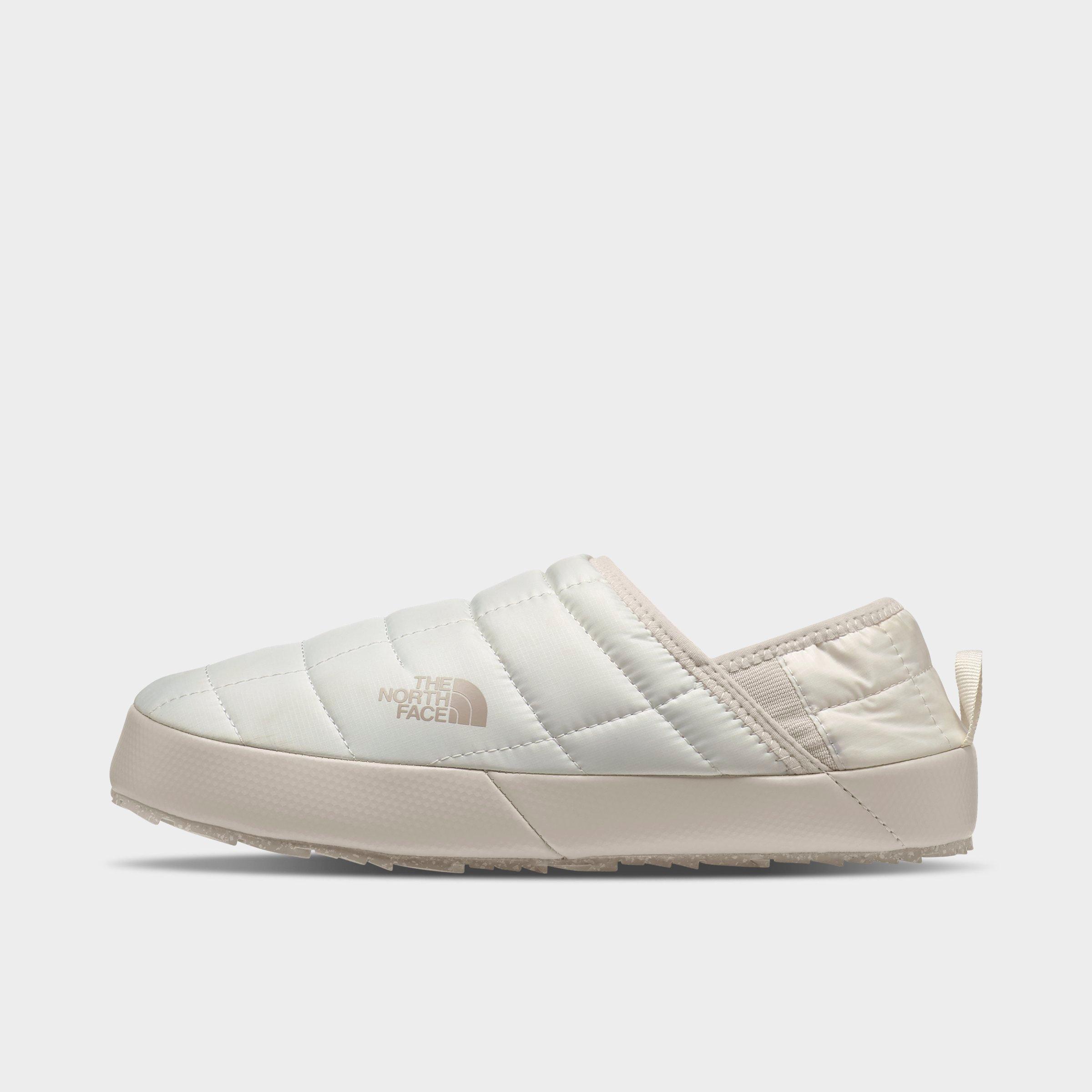 The North Face Off-white Thermoball Traction V Mules In Gardenia White/silver Grey