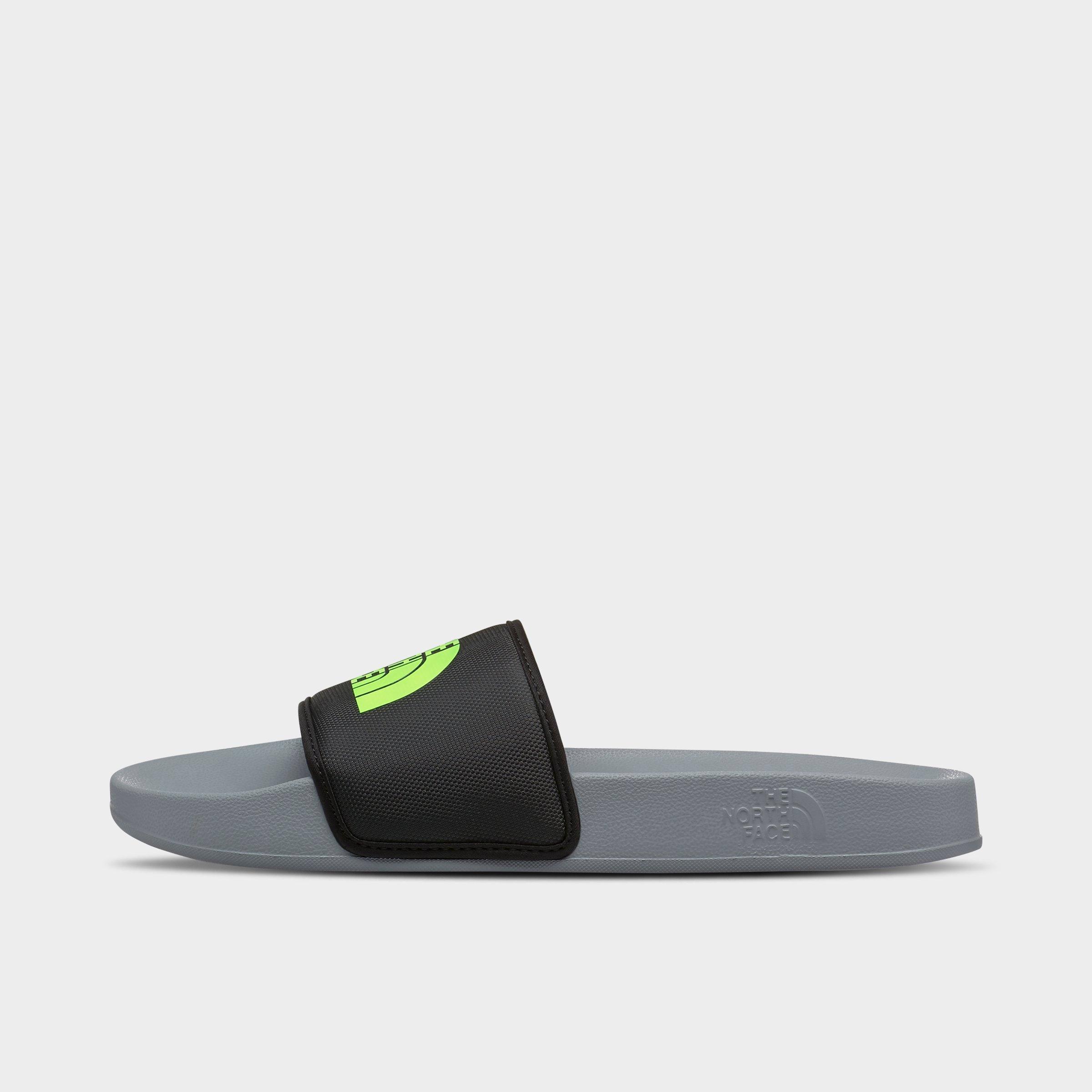 The North Face Base Camp Iii Slide Sandal In Meld Grey/led Yellow