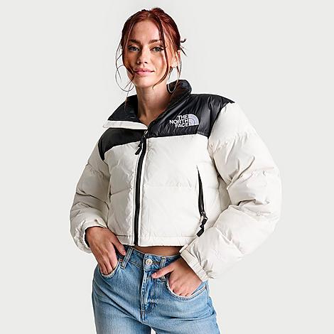 The North Face Inc Women's Nuptse Short Jacket In White