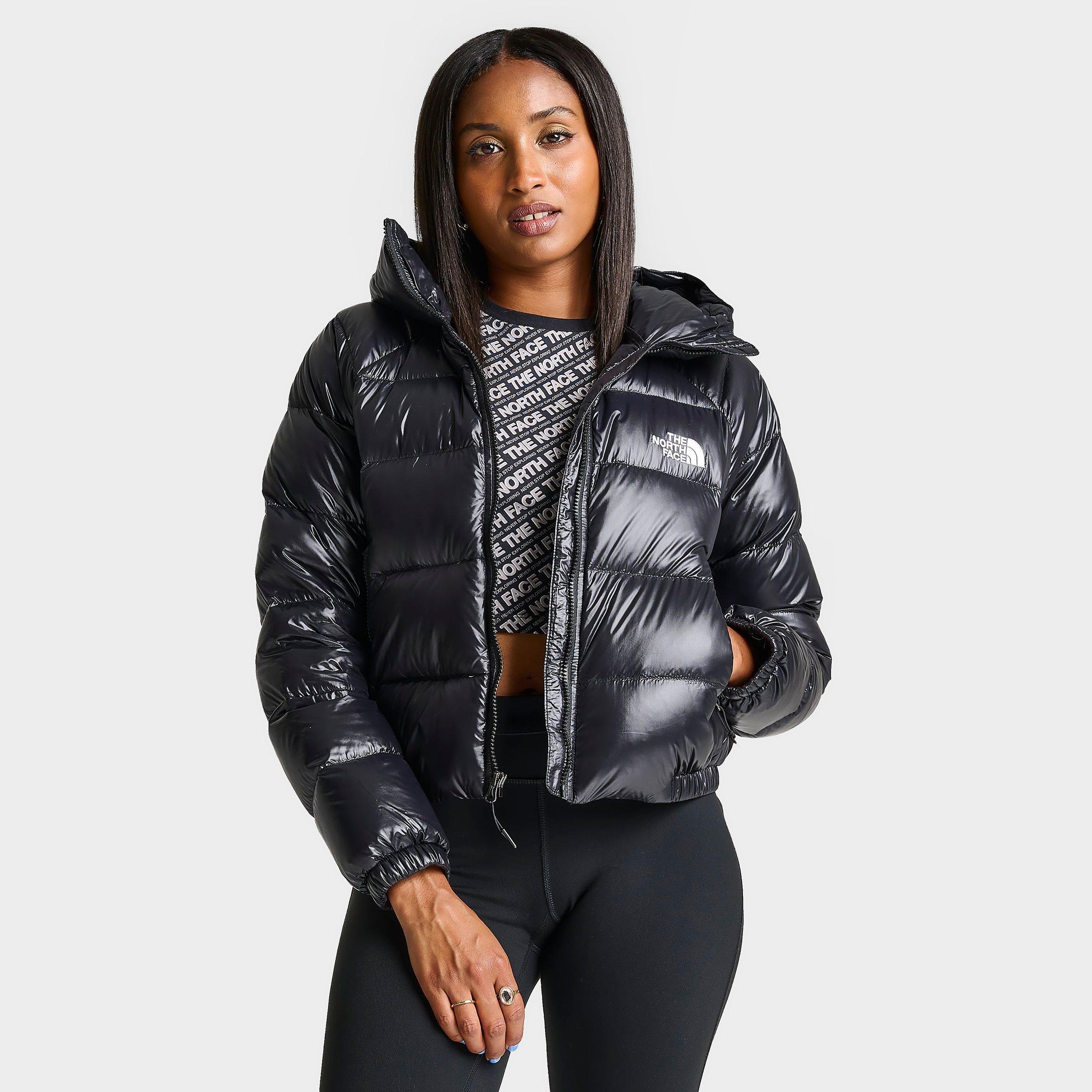 The North Face Inc Women's Hydrenalite High Shine Puffer Jacket In High Shine Black