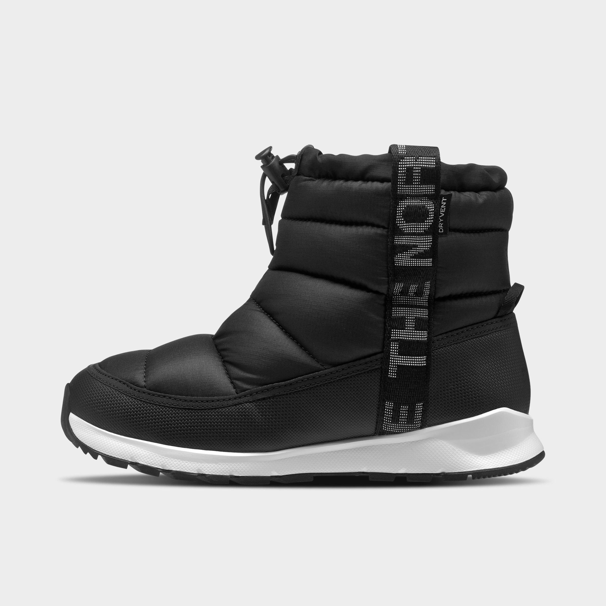 The North Face Inc Big Kids' Thermoball Pull-on Waterproof Boots In Tnf Black/tnf White