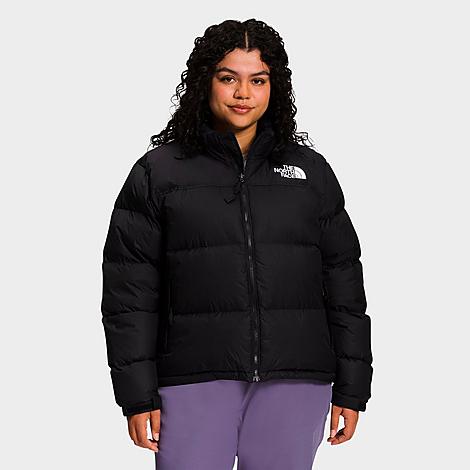 Shop The North Face Inc Women's 1996 Retro Nuptse Jacket (plus Size) In Recycled Tnf Black