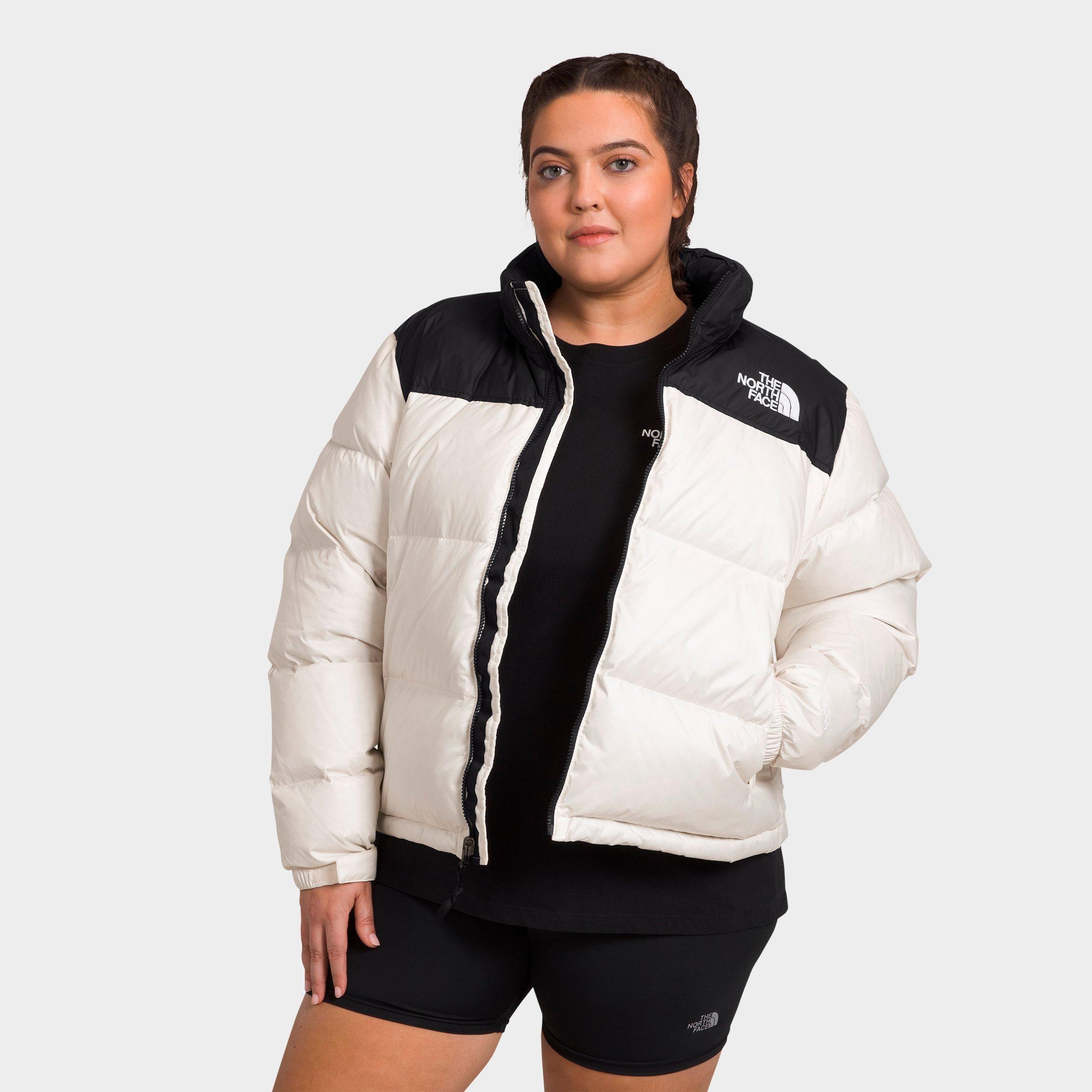 The North Face Inc Women's 1996 Retro Nuptse Jacket (plus Size) In Gardenia White