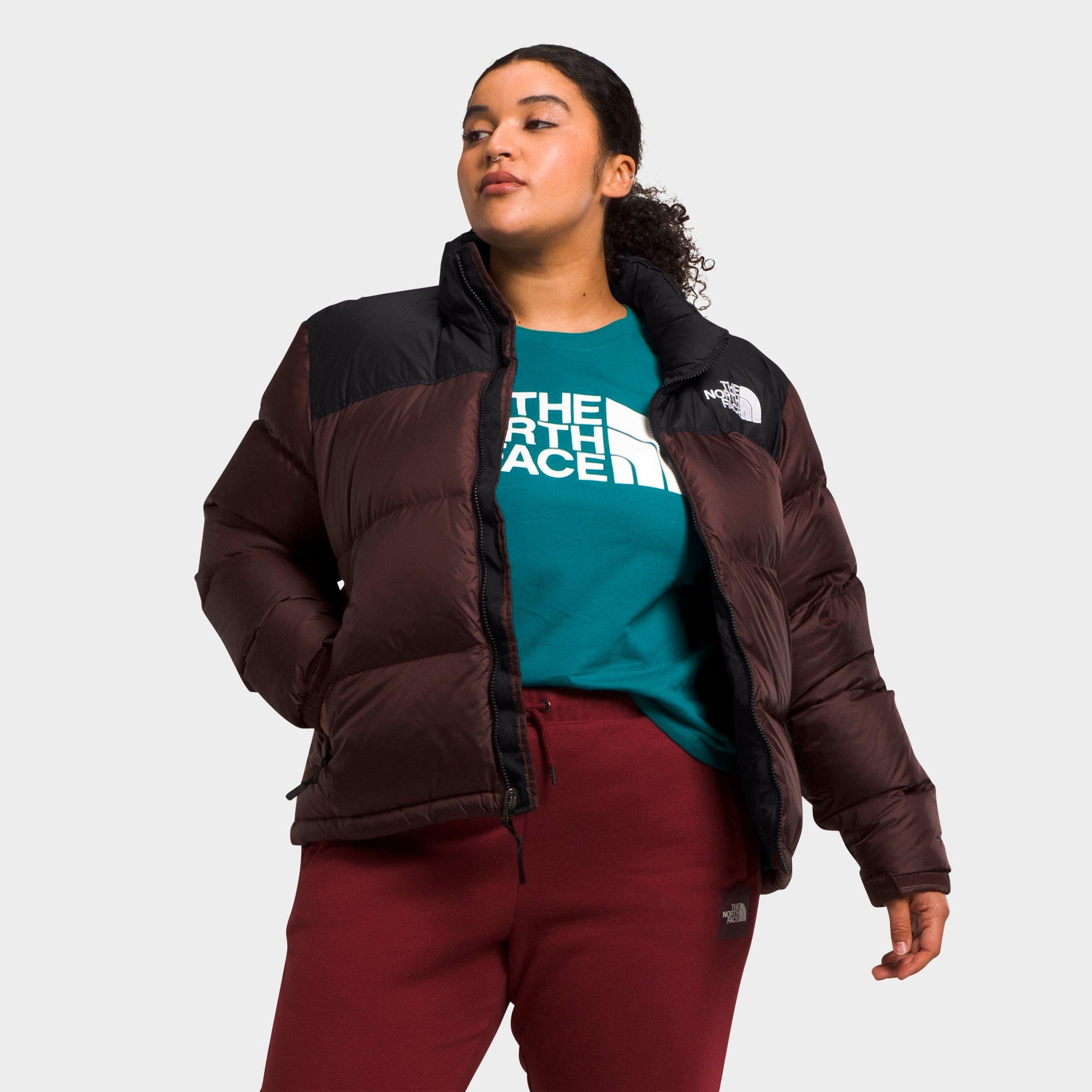 The North Face Womens Coal Brown-tnf Black Himalayan Logo-embroidered Shell-down Jacket In Coal Brown/tnf Black
