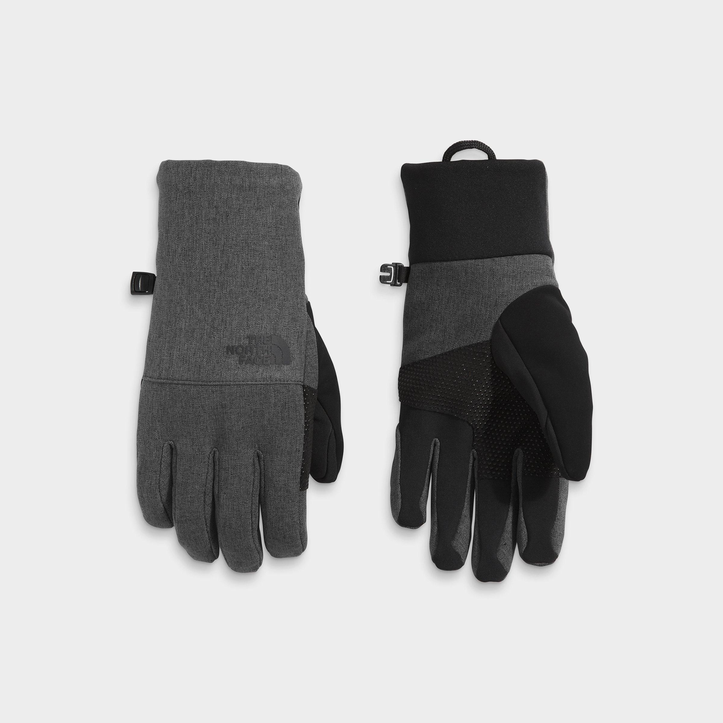 The North Face Women's Apex Insulated Etip Gloves in TNF Dark Grey Heather Size: XS