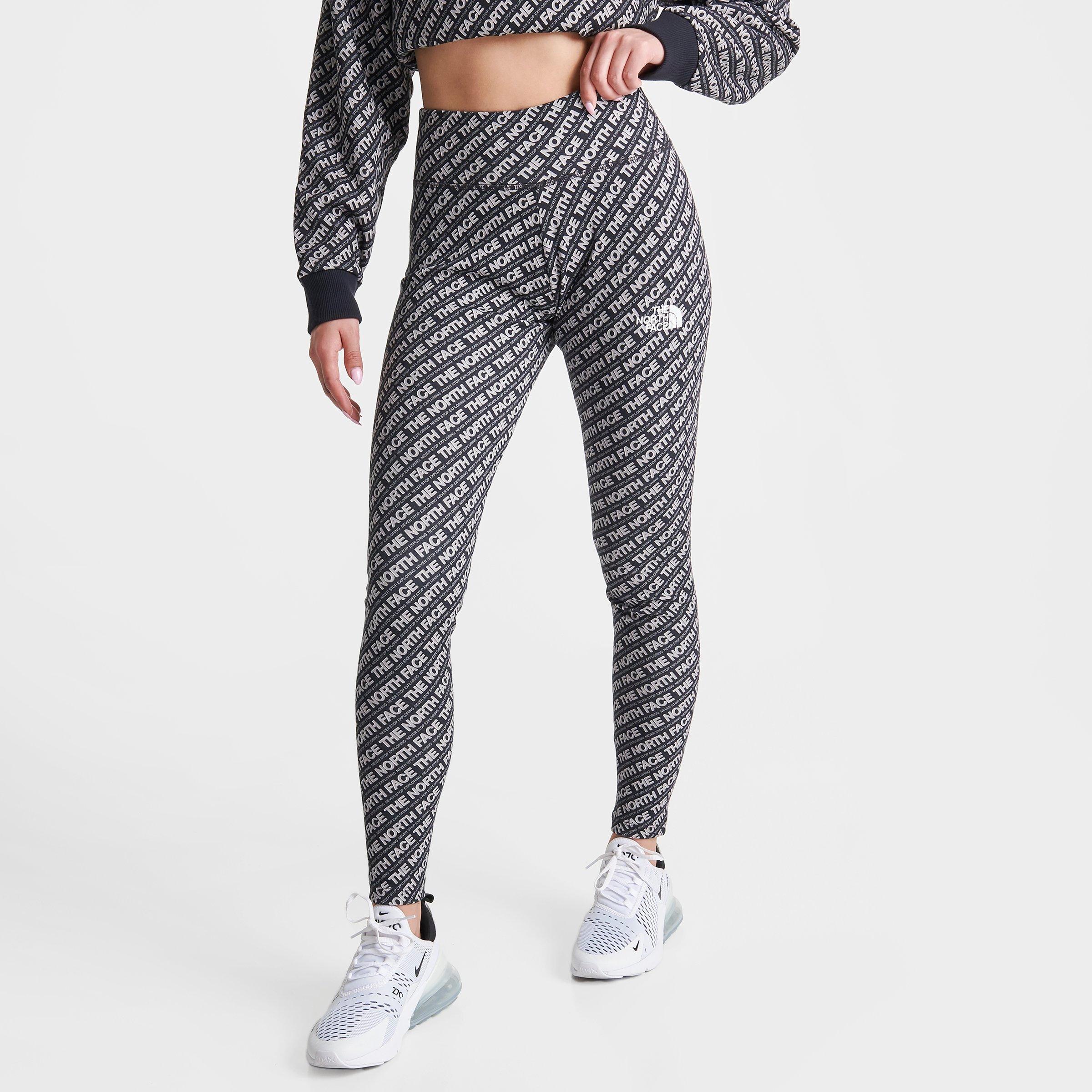 The North Face Inc Women's All-over Print Leggings In Black/all-over Print