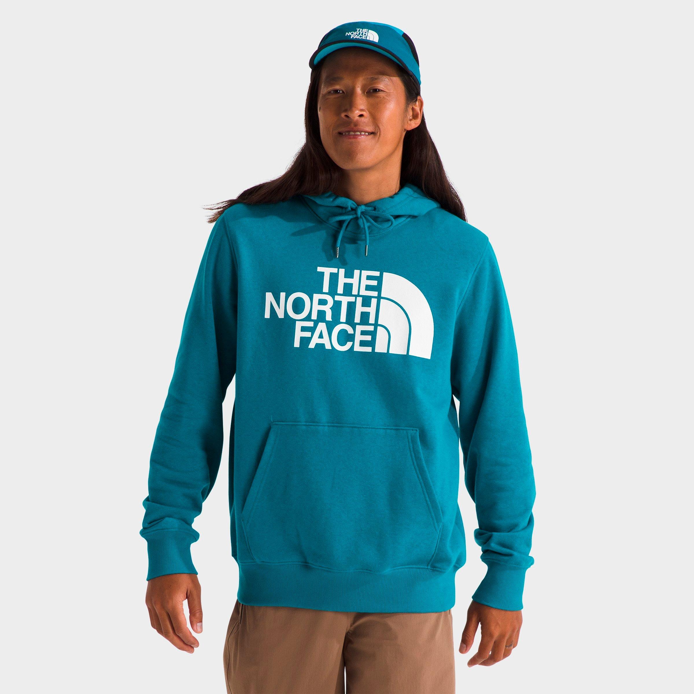 Not Set Men's Half Dome Pullover Hoodie in Blue/Federal Blue Size Large Cotton/Polyester/Fleece