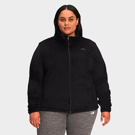 Shop The North Face Inc Women's Osito Full-zip Jacket (plus Size) In Tnf Black