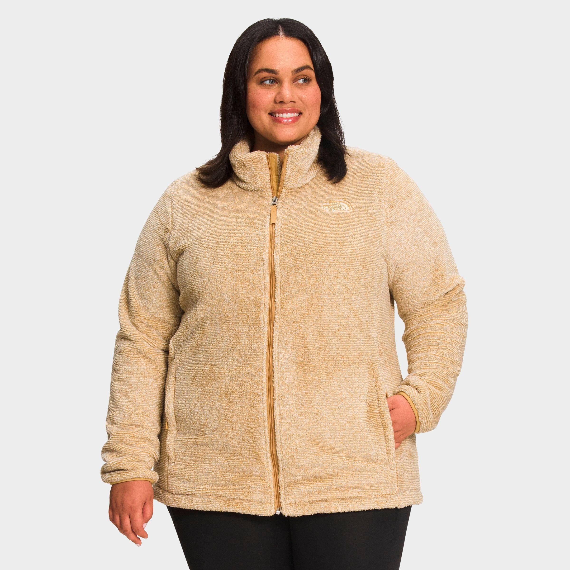 The North Face Inc Women's Osito Full-zip Jacket (plus Size) In Antelope  Tan/gardenia White | ModeSens