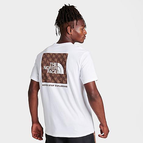 The North Face Inc Men's Box Nse T-shirt In Tnf White/tnf Black