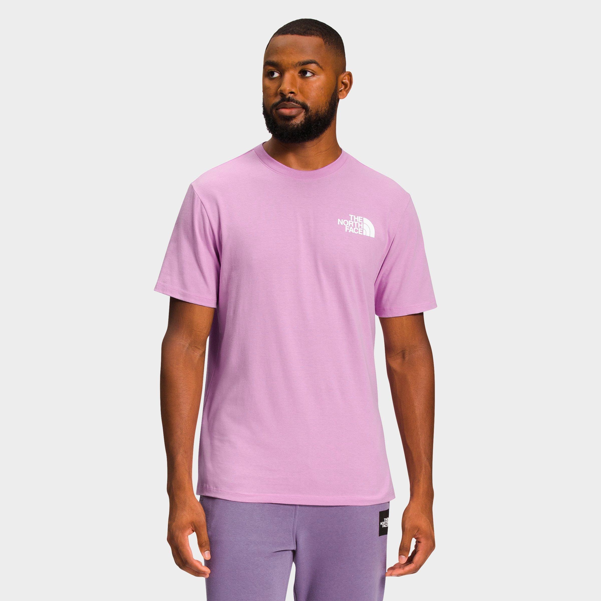 The North Face Inc Men's Box Nse Short-sleeve T-shirt In Lupine/tnf Black