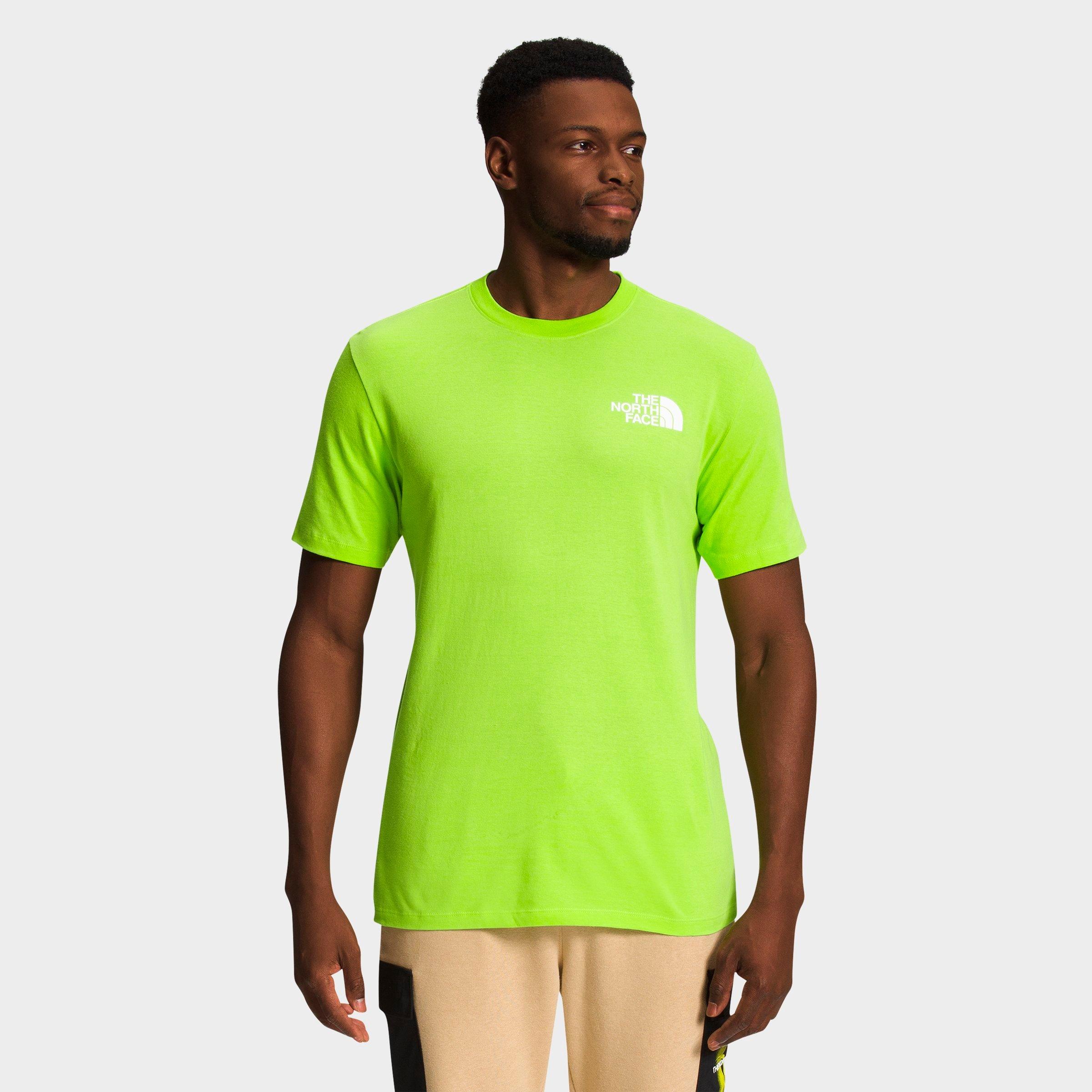 The North Face Inc Men's Box Nse Short-sleeve T-shirt In Led Yellow/tnf Black