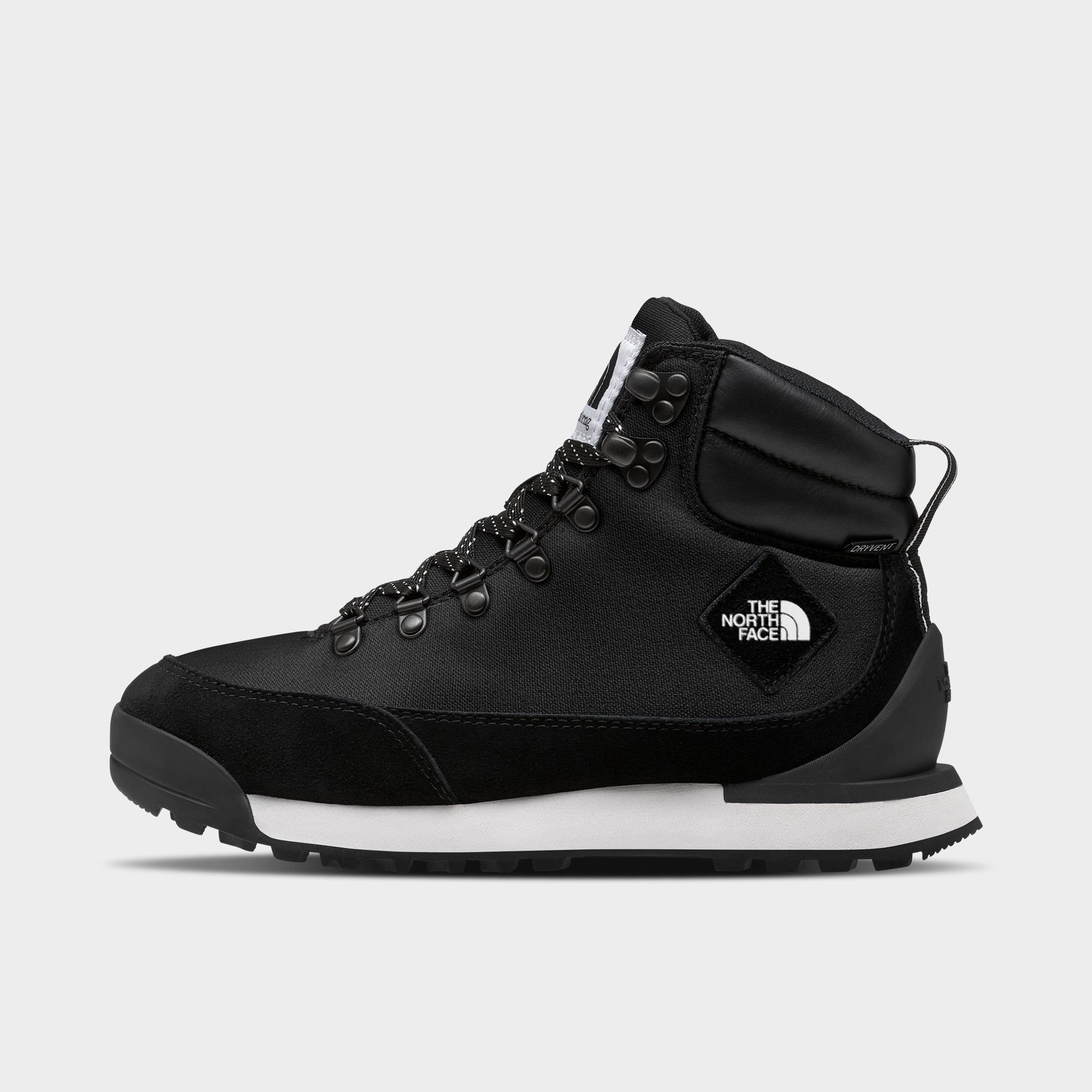 The North Face Inc Women's Back-To-Berkeley IV Textile Waterproof Boots in Black/TNF Black Size 5.5 Leather/Polyester/Canvas