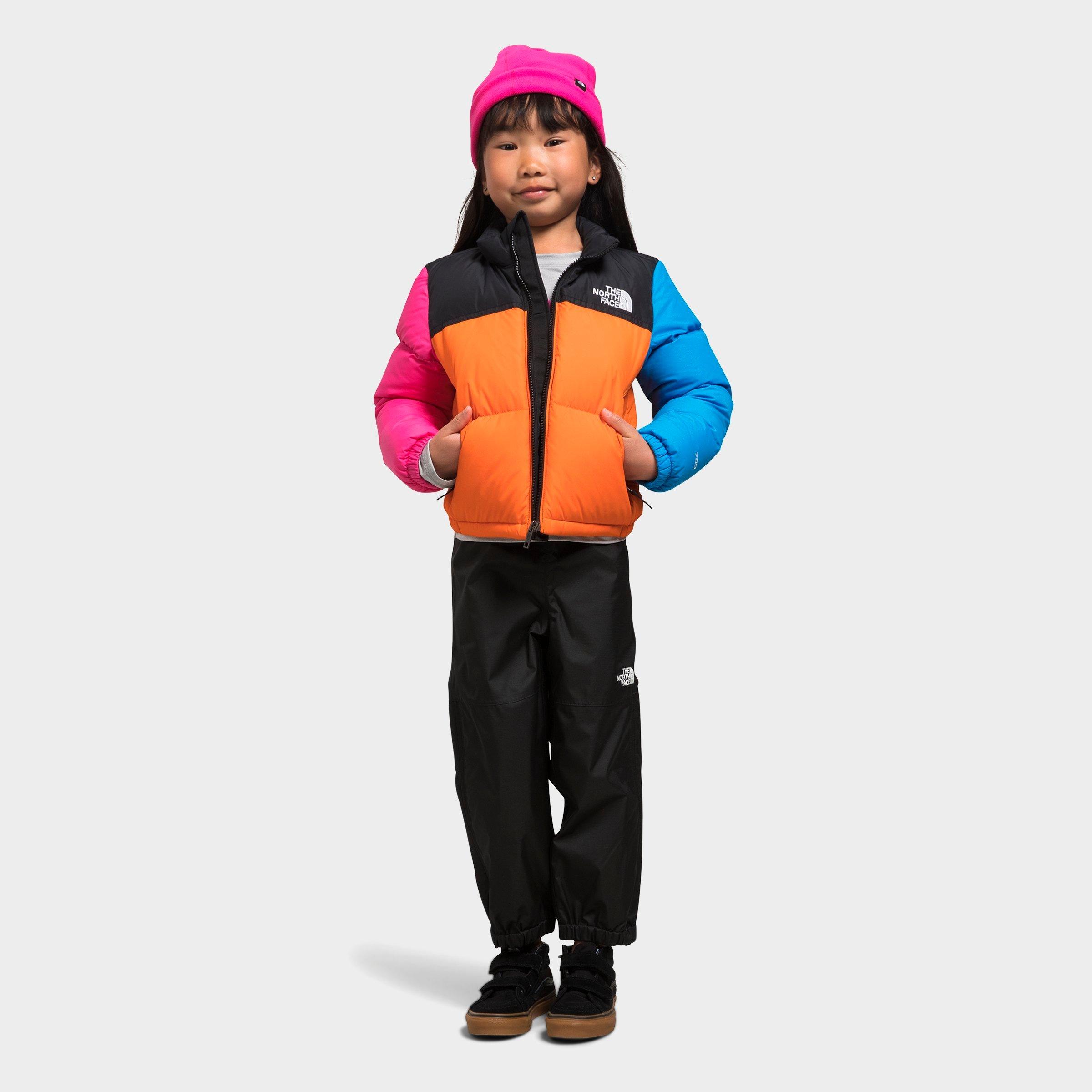 The North Face Kids' 1996 Retro Nuptse® Packable 700 Fill Power Down Jacket In Mandarin