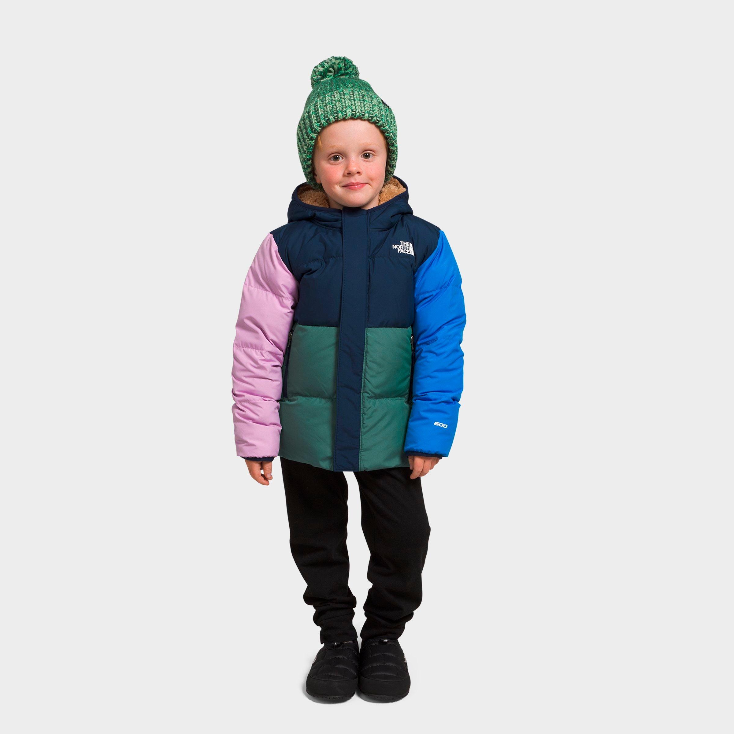 THE NORTH FACE THE NORTH FACE INC LITTLE KIDS' NORTH DOWN HOODED JACKET SIZE 7 NYLON/POLYESTER/FLEECE