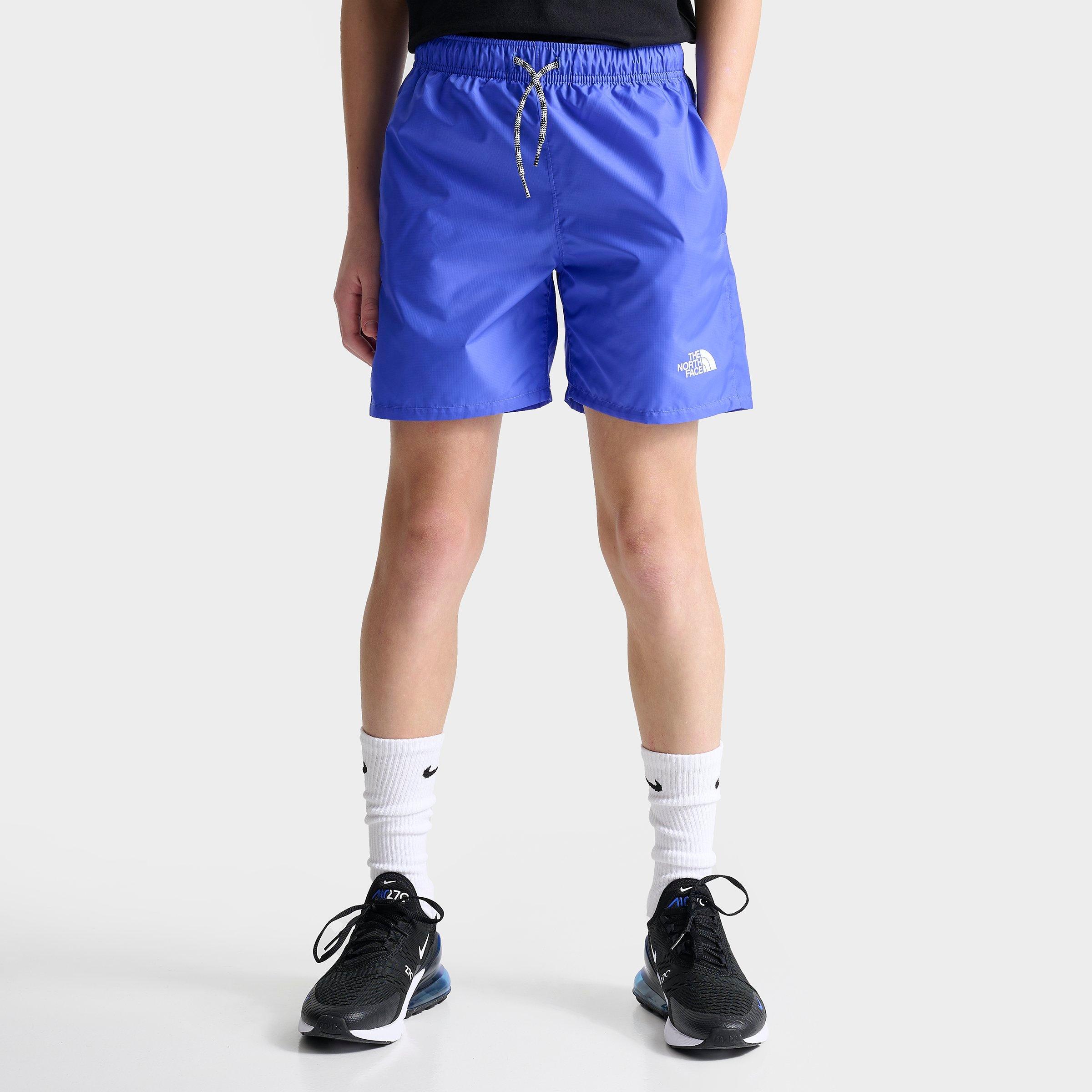 Shop The North Face Inc Kids' Never Stop Woven Shorts In Solar Blue