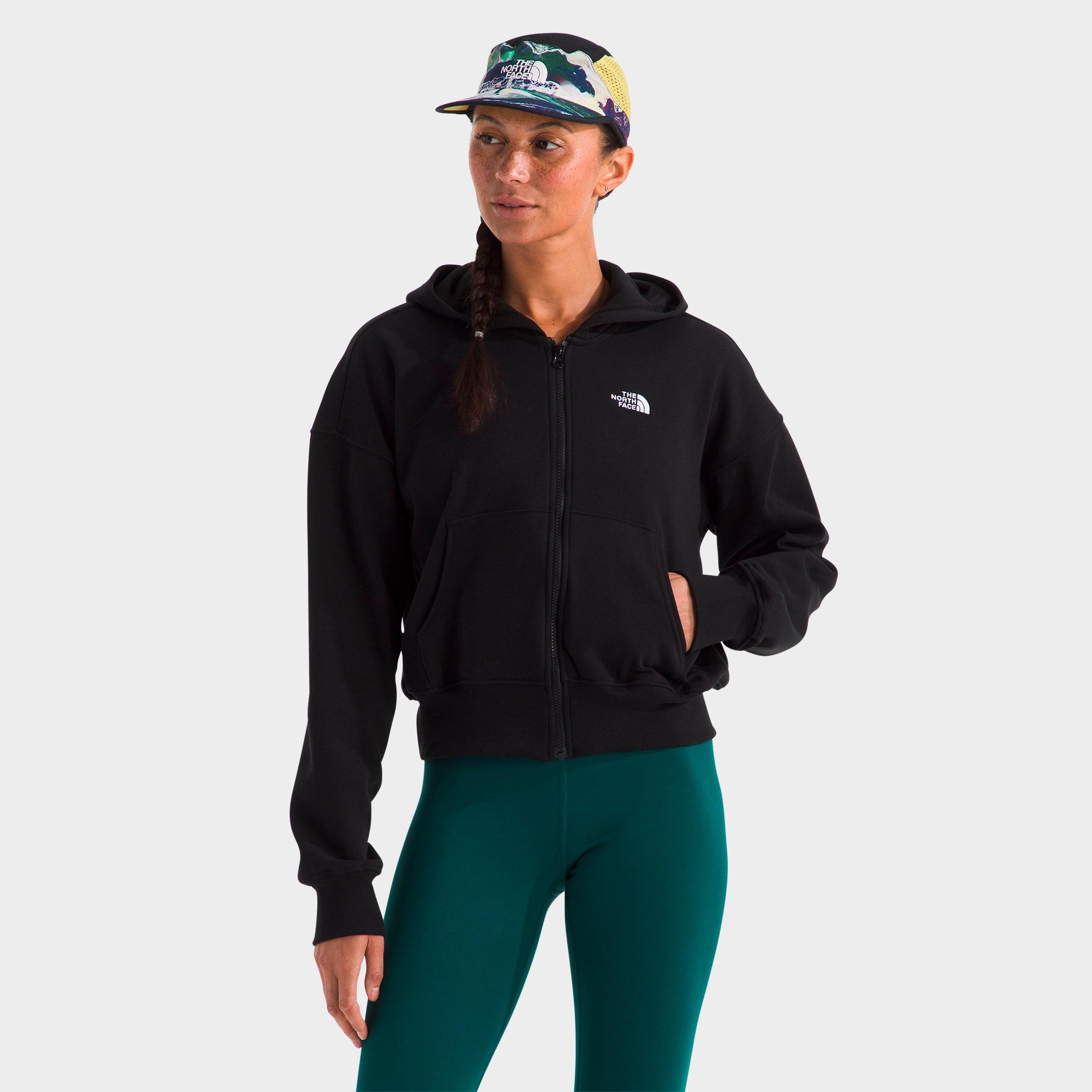 The North Face Women's Evolution Full-Zip Hoodie in TNF Black-NPF Size: XS