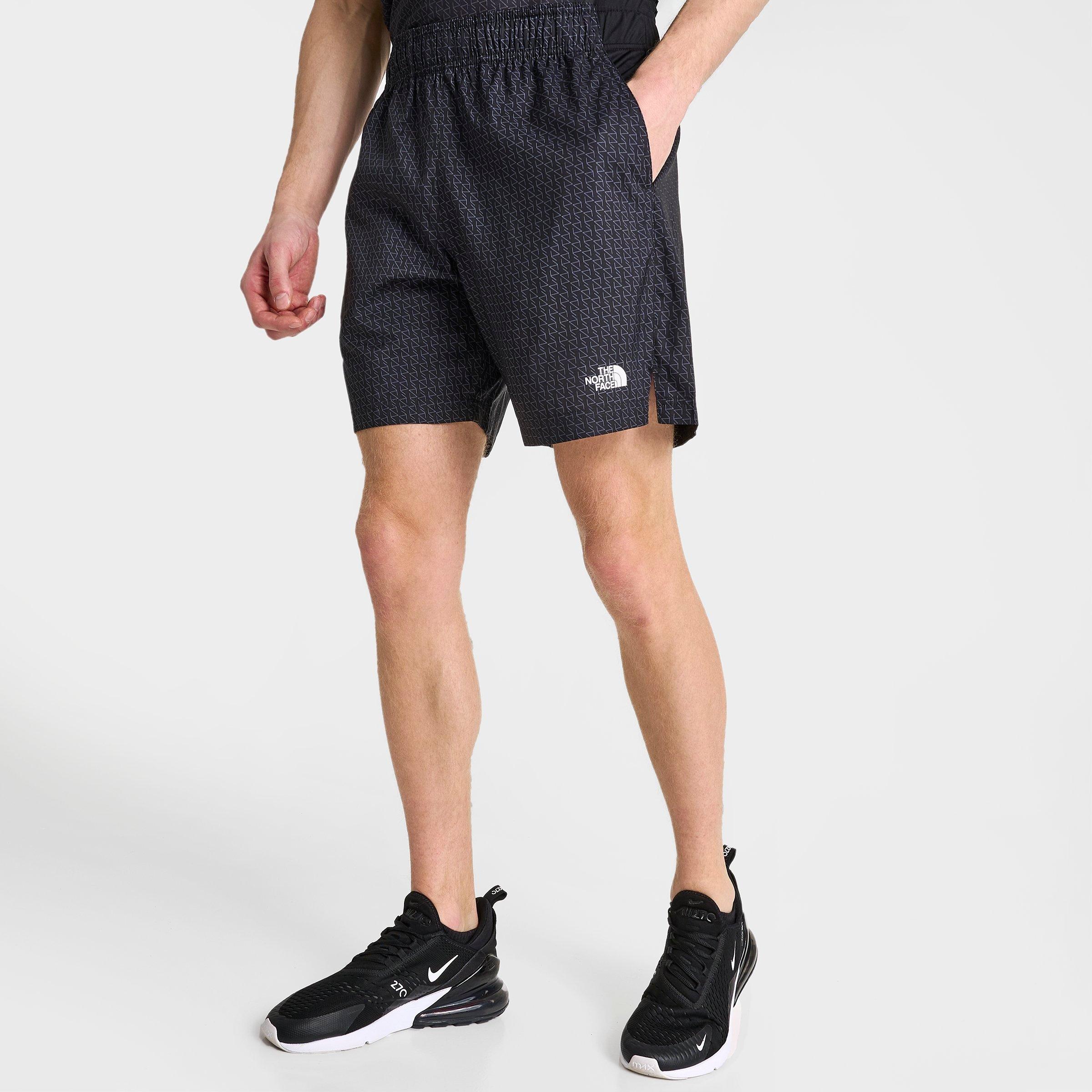 Shop The North Face Inc Men's 24/7 Printed Performance Shorts In Black