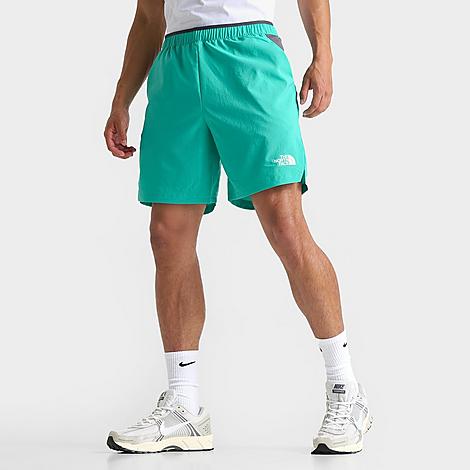 The North Face Inc Men's Performance Shorts In Green