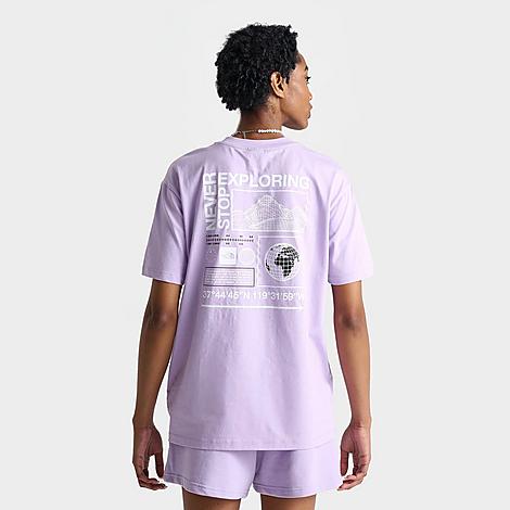 The North Face Inc Women's Oversized Energy T-shirt In Purple
