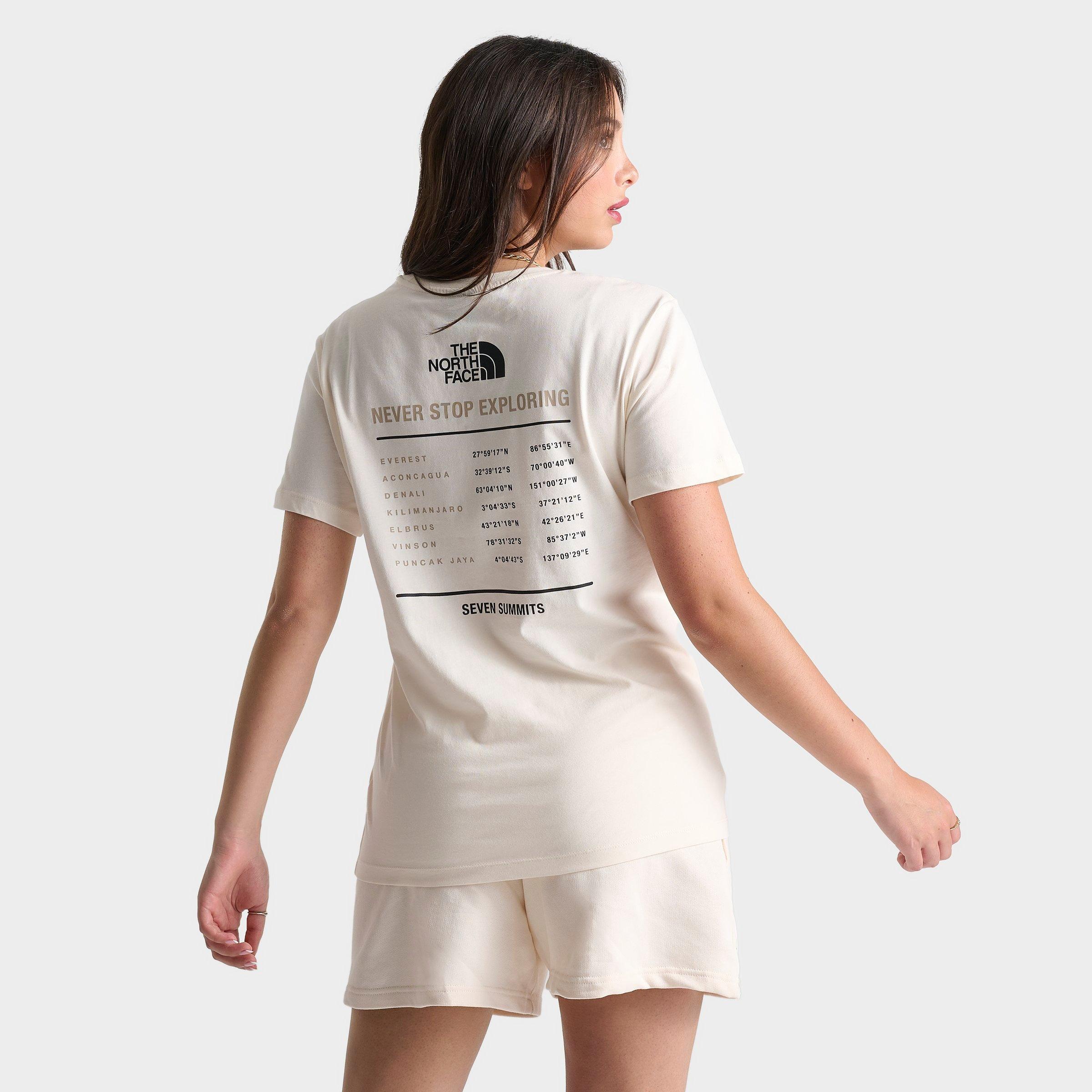 Shop The North Face Inc Women's Summit Bf T-shirt In Off White