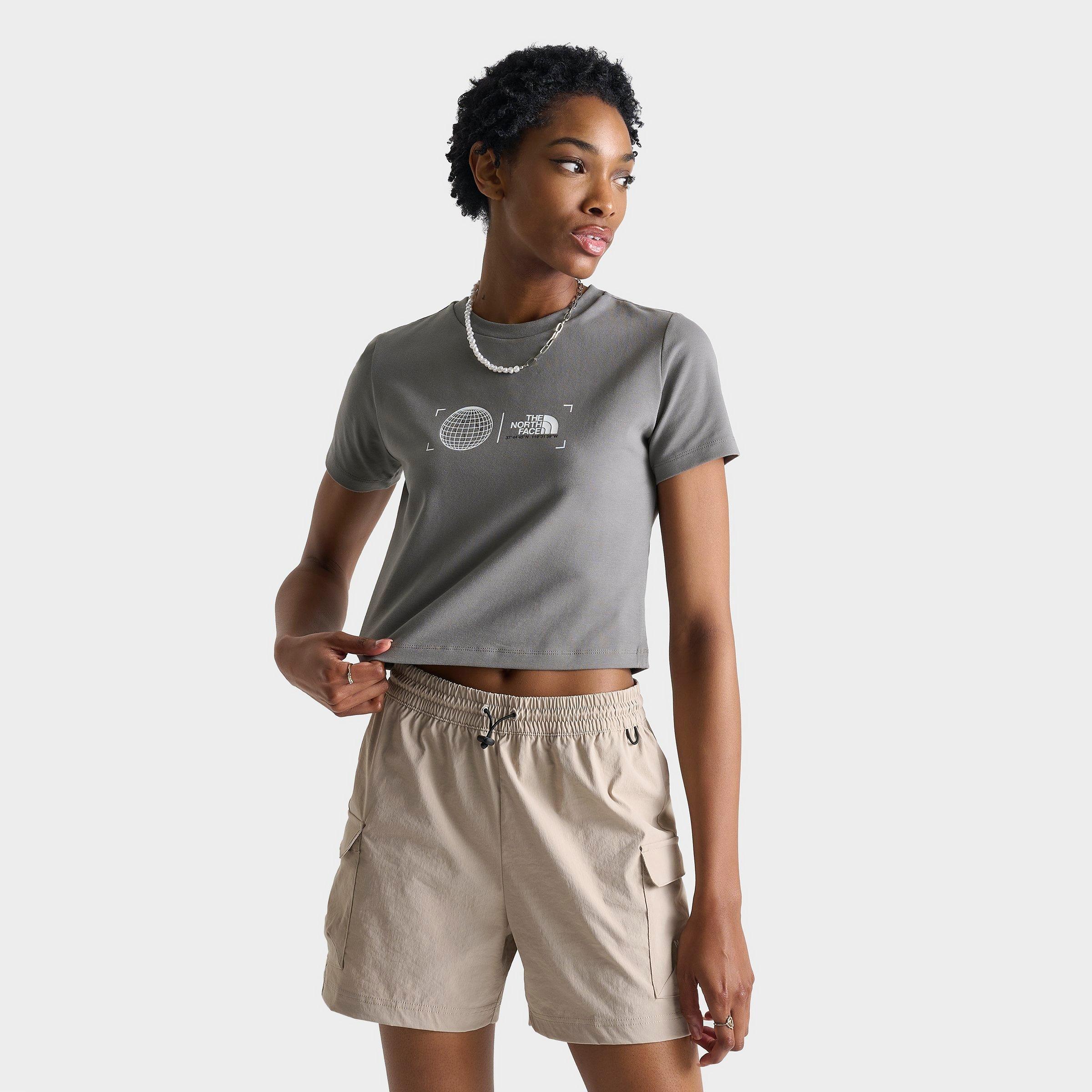 Shop The North Face Inc Women's Globe Slim T-shirt In Smoked Pearl