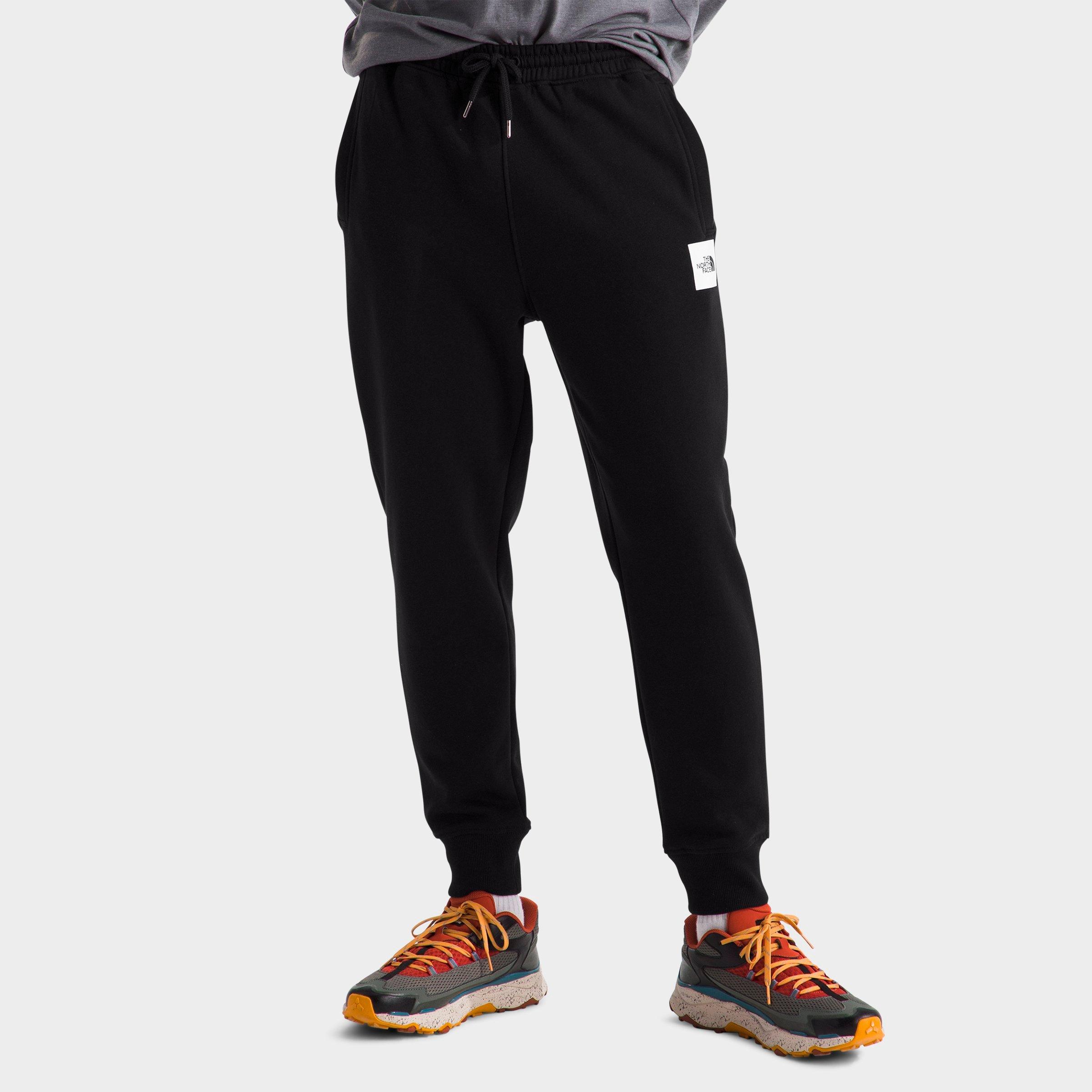 The North Face Men's Core Box Logo Jogger Sweatpants in Tnf Black/Tnf White Size: Small