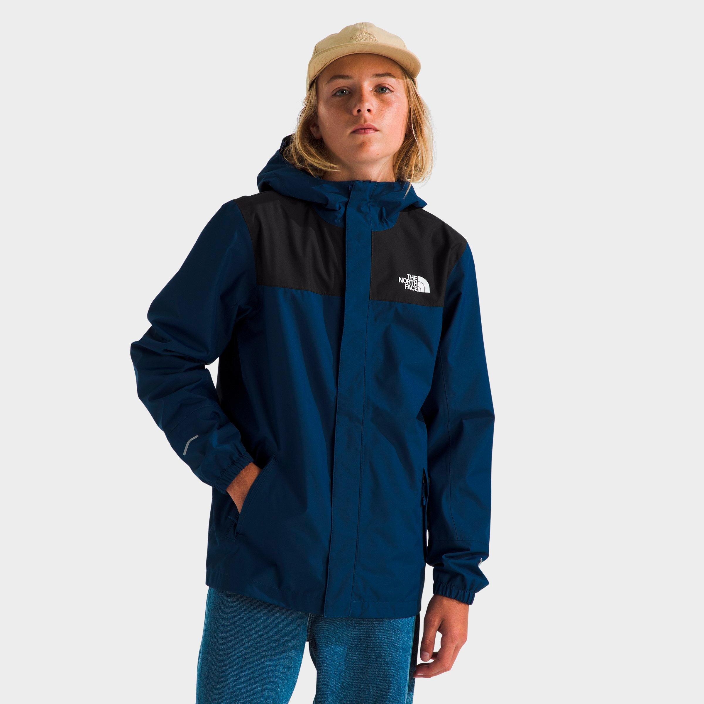 The North Face Kids Boys Antora Rain Jacket in Estate Blue Size: Large