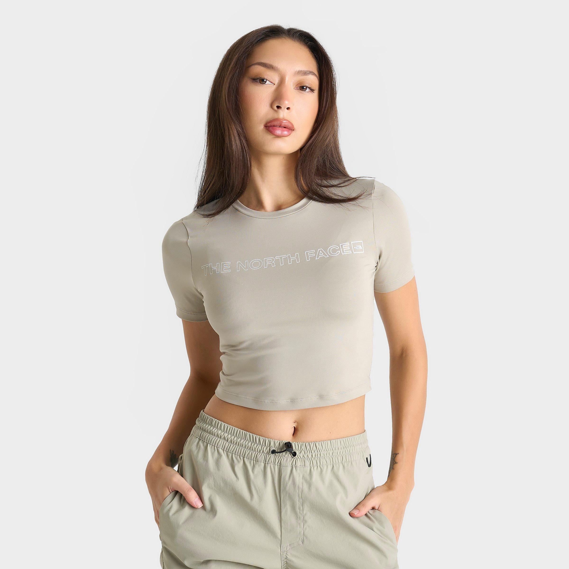 The North Face Inc Women's Fade Slim T-shirt In Clay Grey