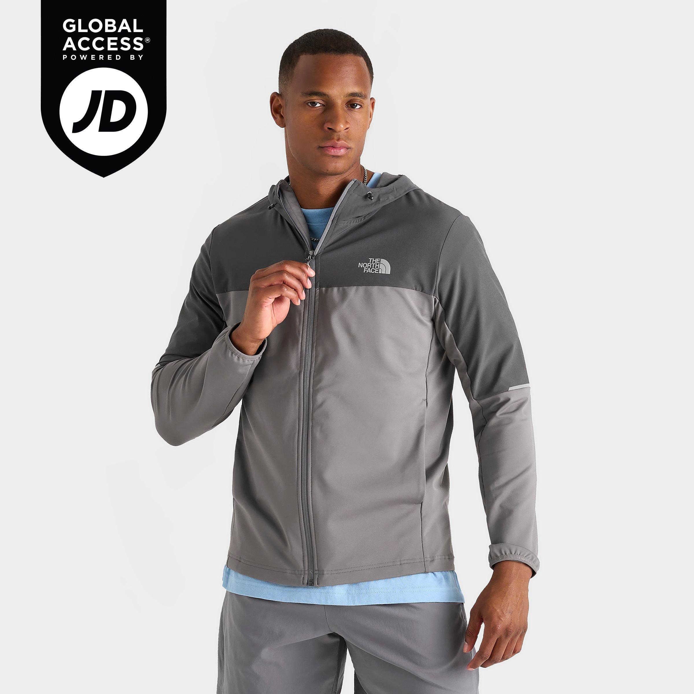 The North Face Inc Men's Mittellegi Woven Full-zip Jacket In Smoked Pearl