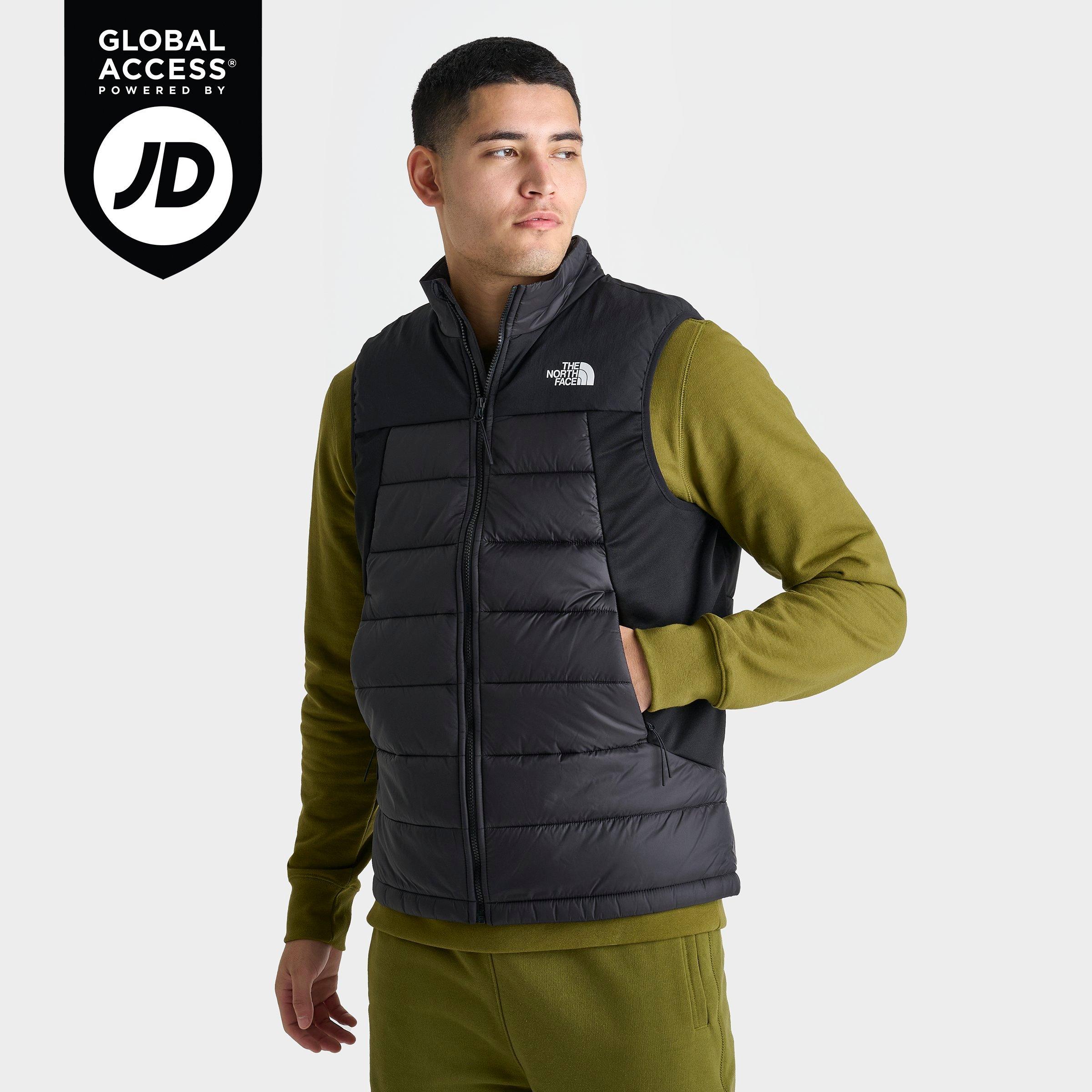 The North Face Inc Men's Synthetic Hybrid Gilet In Tnf Black