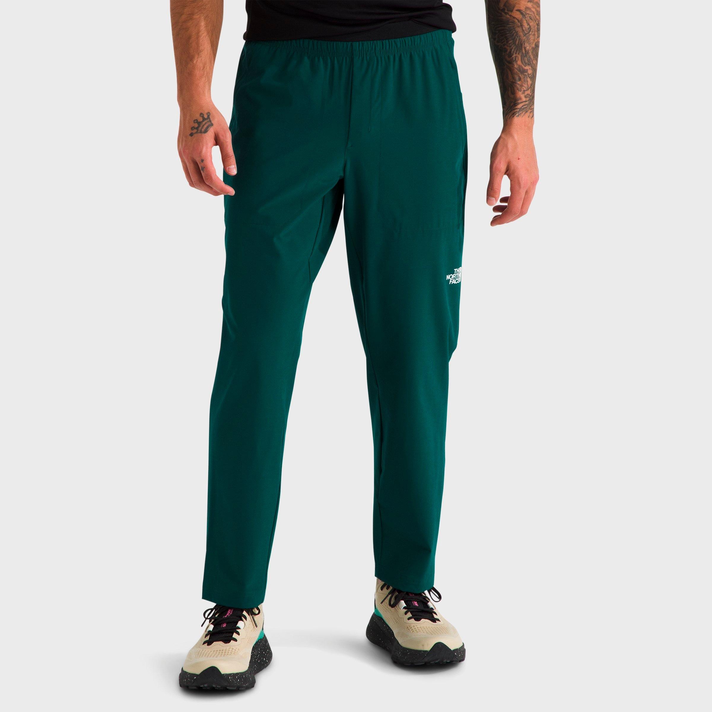 Not Set Men's 24/7 Woven Jogger Sweatpants in Green/Evergreen Size Large Polyester/Fleece