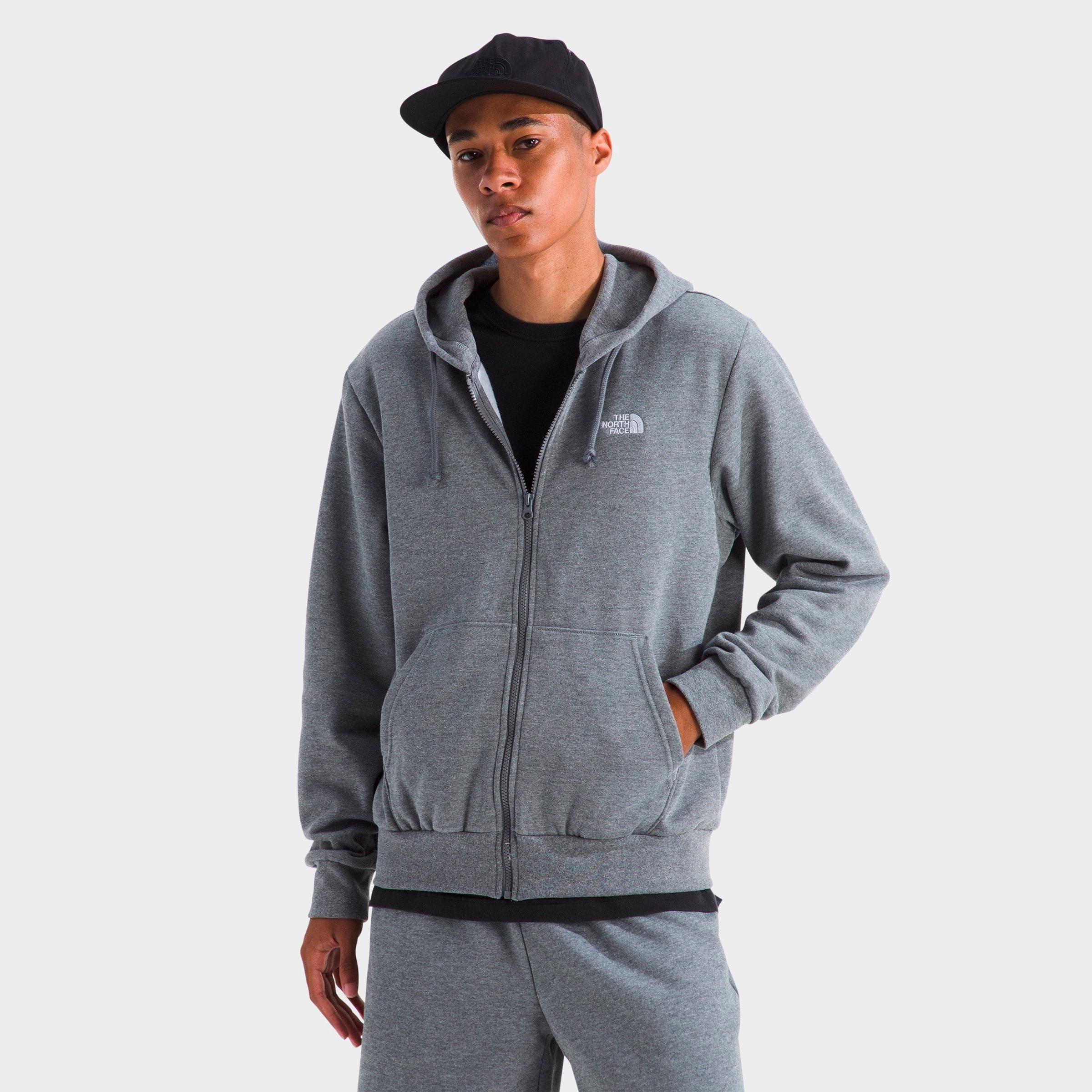The North Face Men's Evolution Dome Full-Zip Hoodie in TNF Mid Grey Heather Size: XS