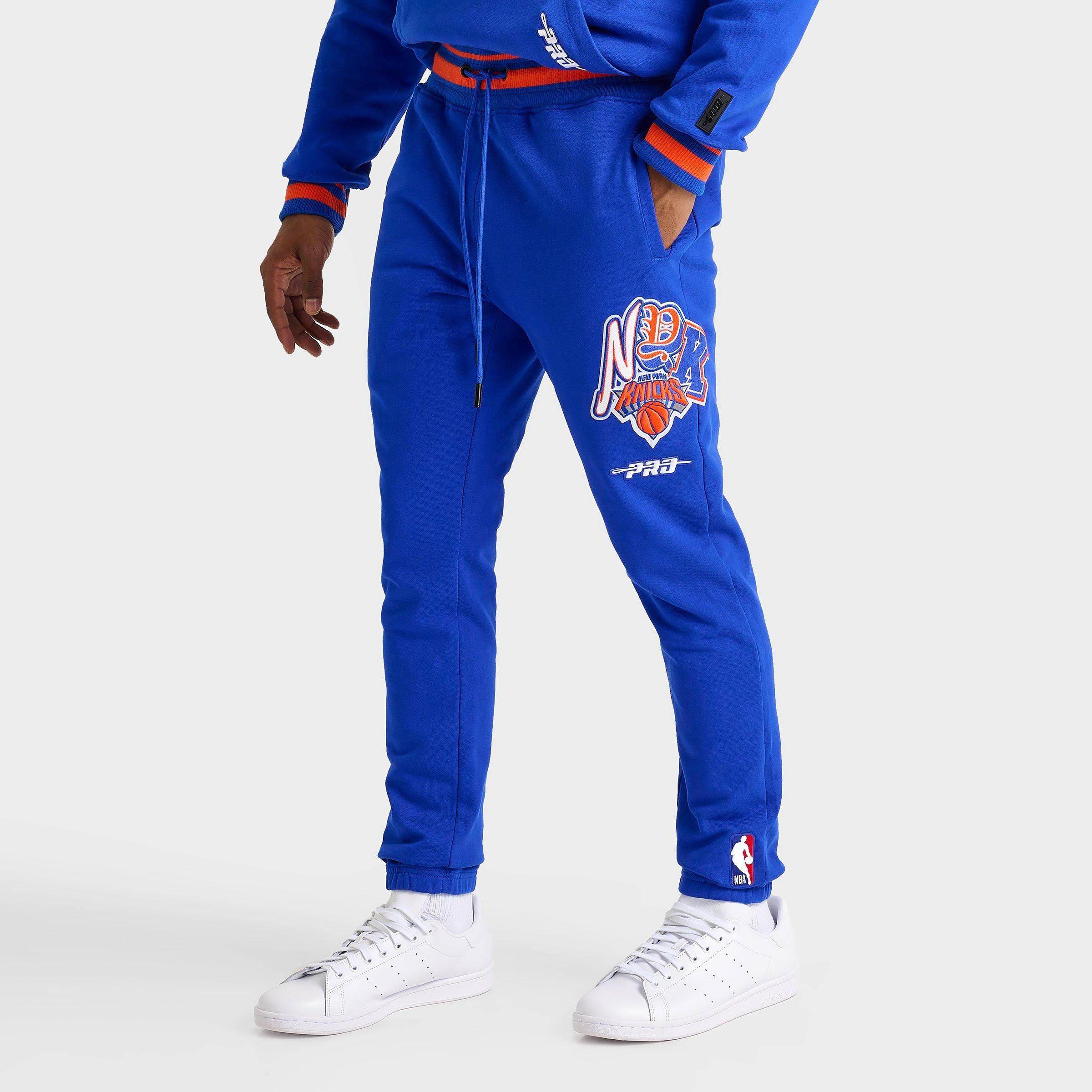 Pro Standard Men's New York Knicks Nba City Ransom Jogger Sweatpants In Royal Blue