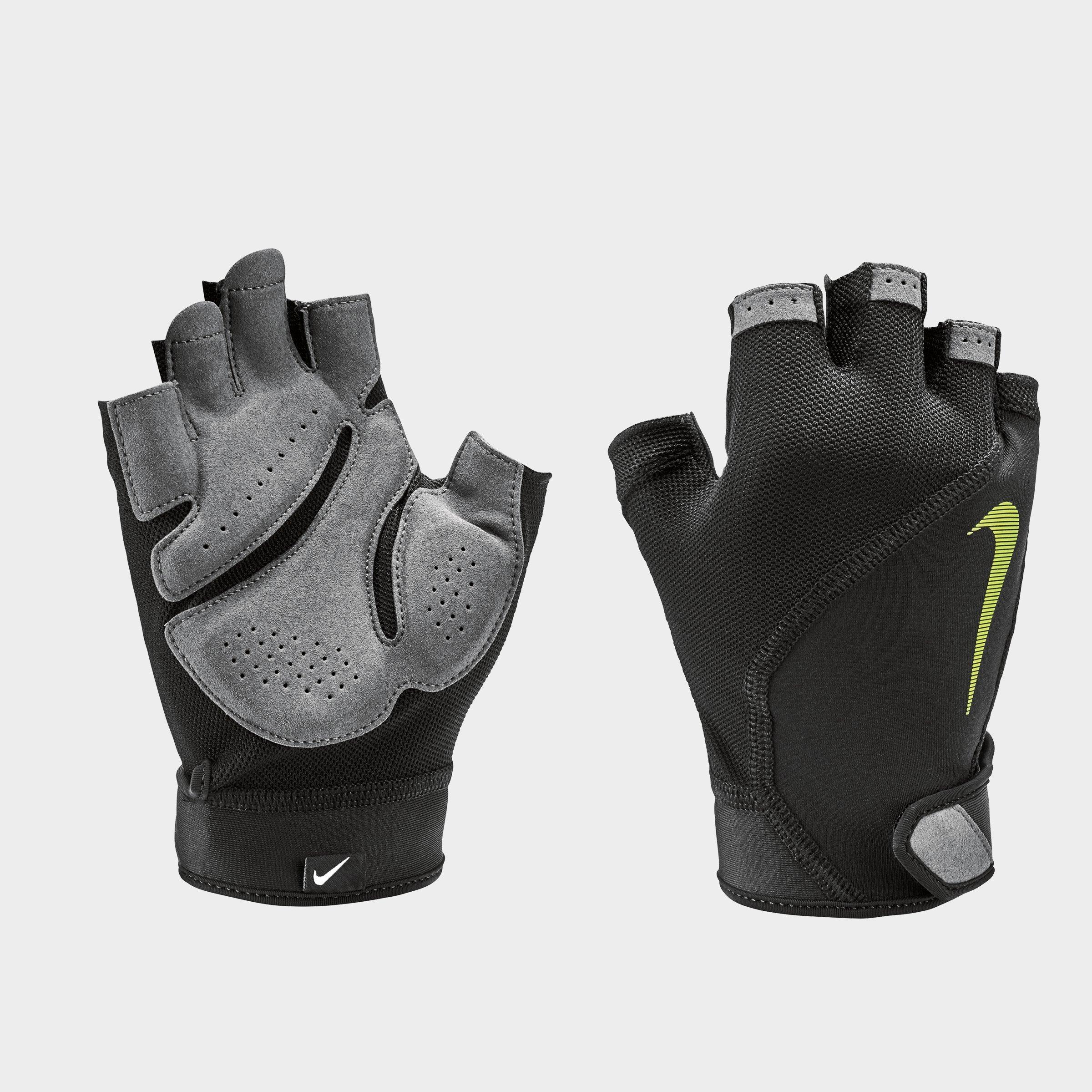 Nike Men's Elemental Fitness Gloves in Black/Dark Grey/Black Size: XL