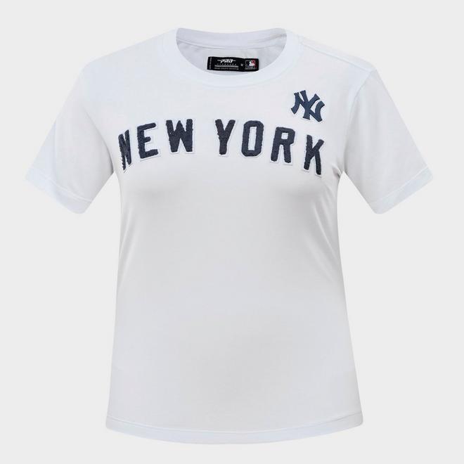 Women's Pro Standard New York Yankees MLB Classic Single Jersey Slim T-Shirt