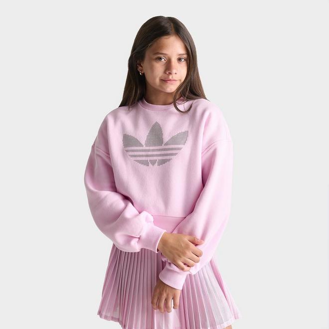 Girls' Big Kids' adidas Originals Trefoil Sweatshirt