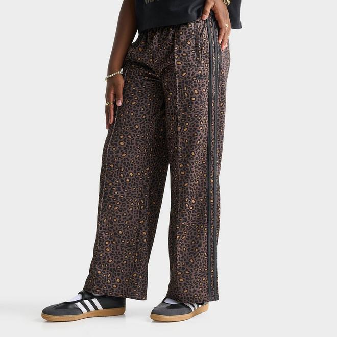 Girls' Big Kids' adidas Originals Leopard Firebird Wide Leg Track Pants