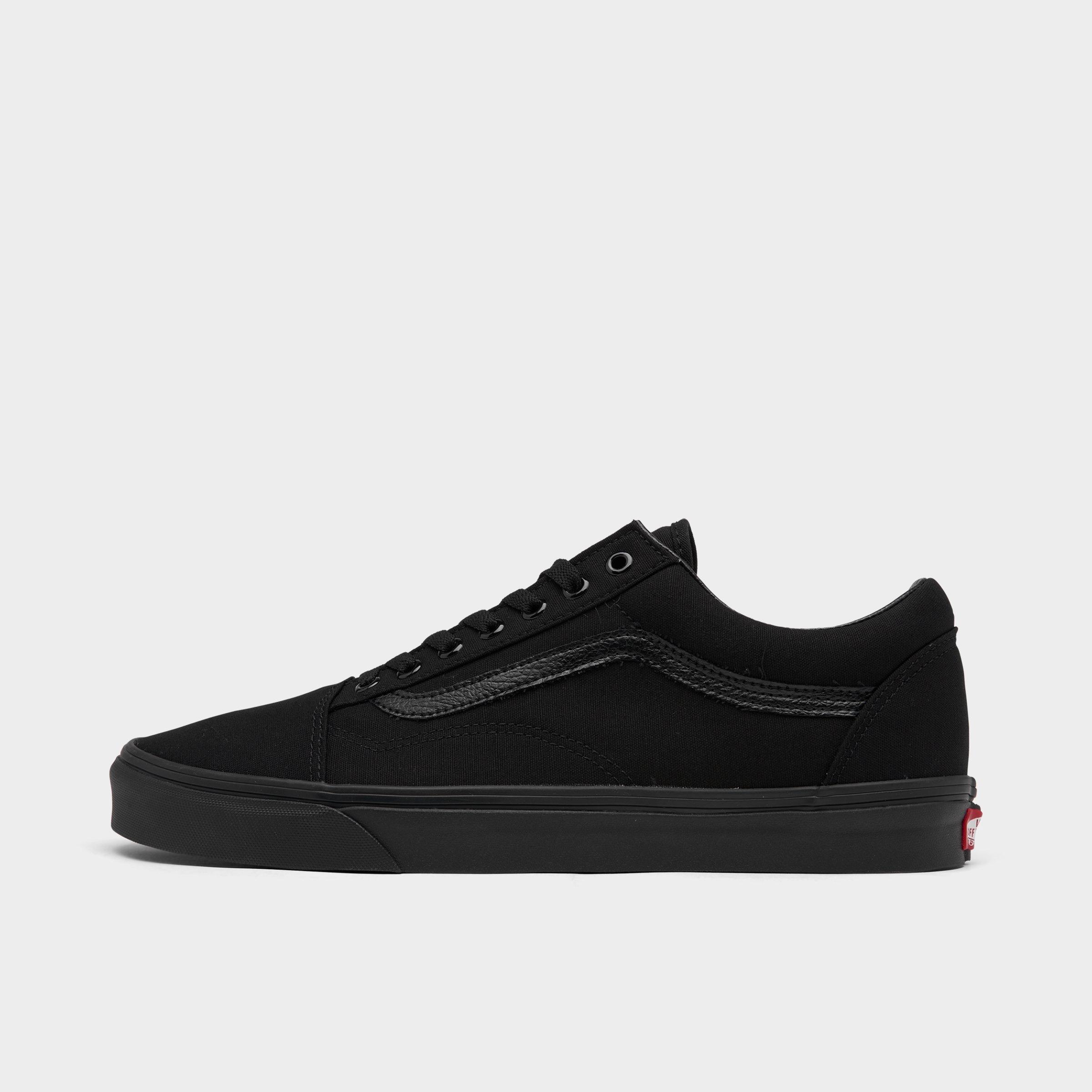 Vans Men's Old Skool Casual Shoes in Black Size: 8.0