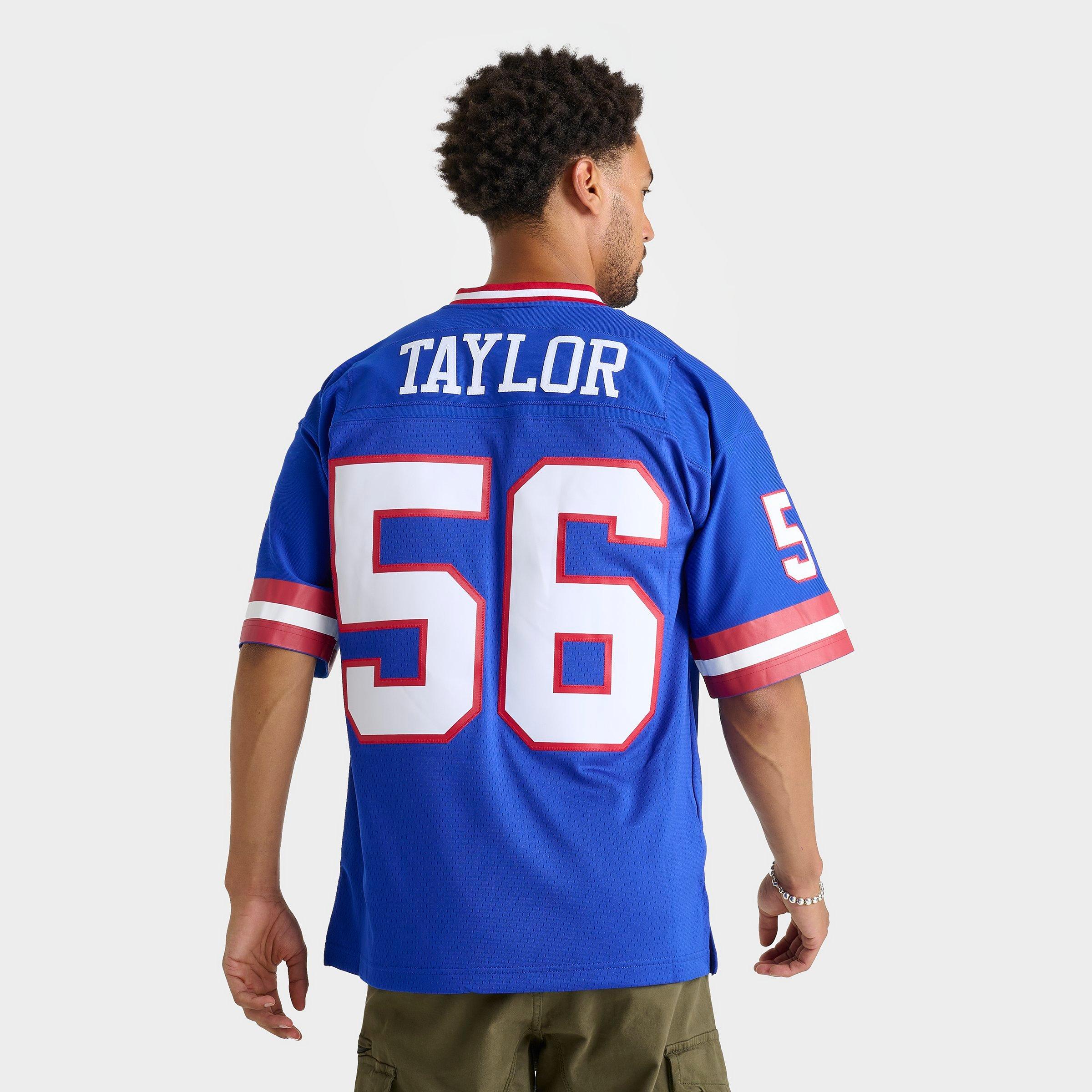 Mitchell And Ness Men's New York Giants Lawrence Taylor Nfl Legacy Football Jersey Shirt In Royal Blue