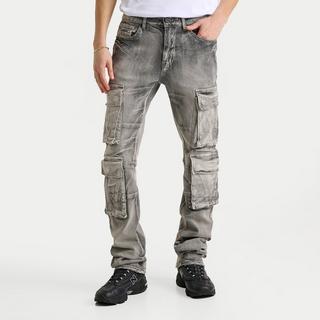 Men's Smoke Rise Stacked Utility Cargo Denim Jeans | Finish Line
