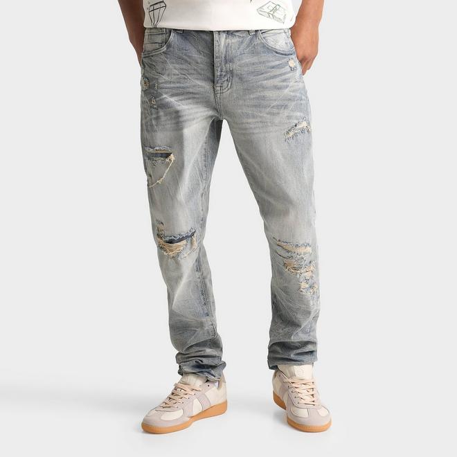 Men's Smoke Rise Distressed Slim Denim Jeans