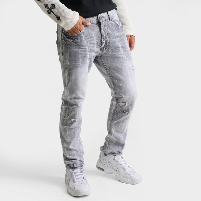 Men's Smoke Rise Distressed Slim Denim Jeans