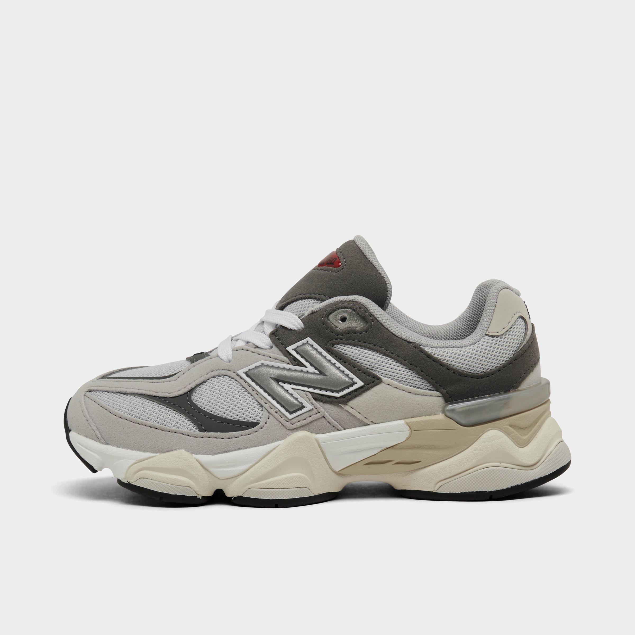 New Balance Little Kids 9060 Casual Shoes in Raincloud/Castlerock Size: 1.0