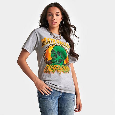 Graphic Tees Women's Death Valley T-shirt In Grey