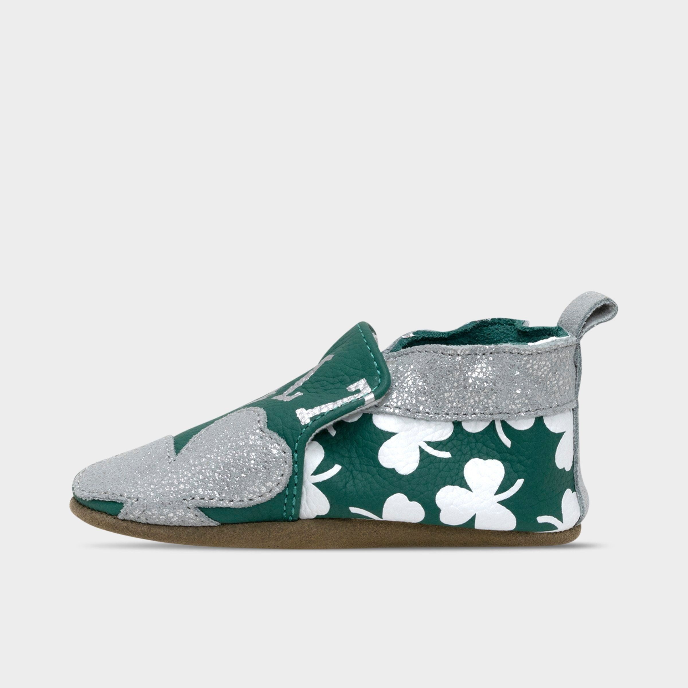 Robeez Infant Boston Celtics NBA Soft Sole Casual Shoes
