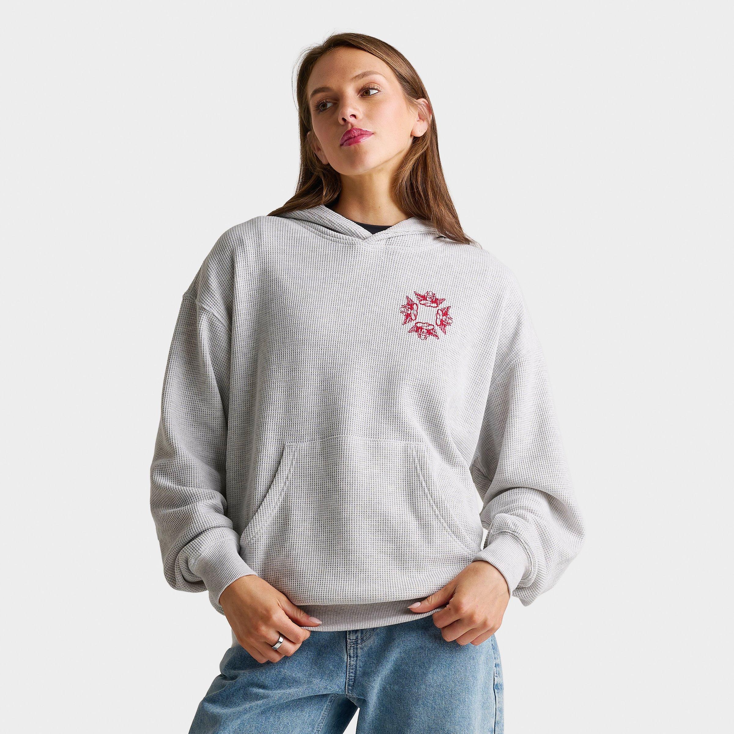 Women's Boys Lie Red Flags V2 Racer Pullover Hoodie