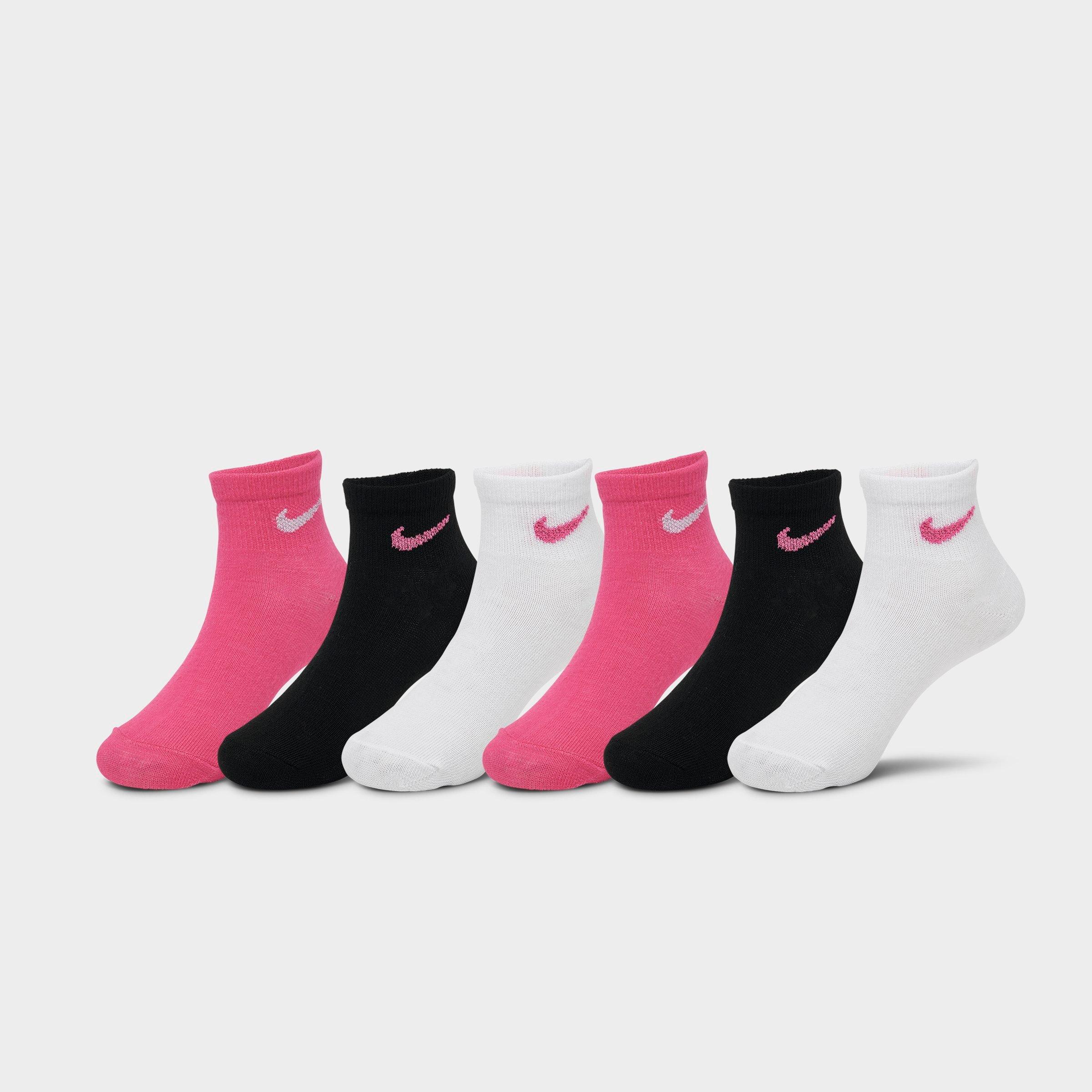 Nike Little Kids Dri-FIT Ankle Socks (6-Pack)