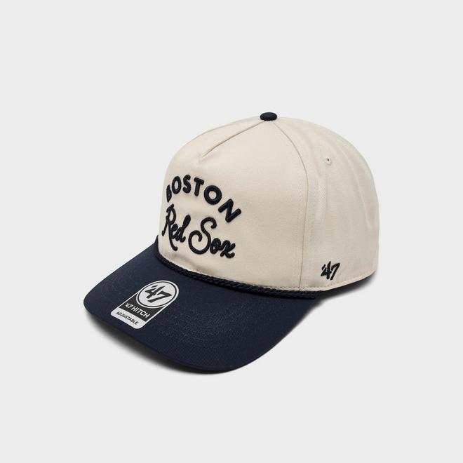 '47 Boston Red Sox MLB Rope Script Hitch Snapback Hat
